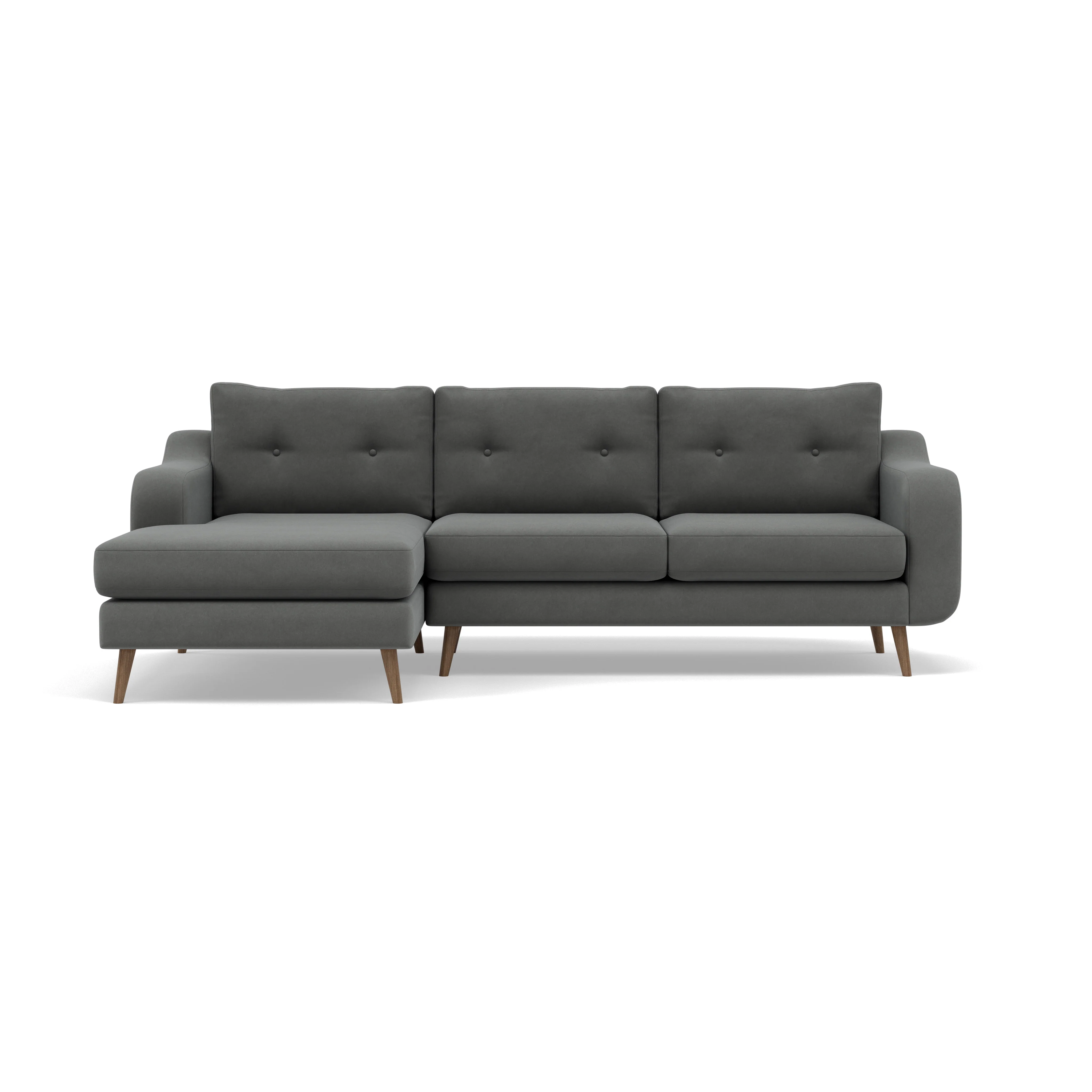 Phoebe Large Chaise Sofa - Large Chaise Sofa LHF Standard Back Grade B - Left Hand Facing - Image 19
