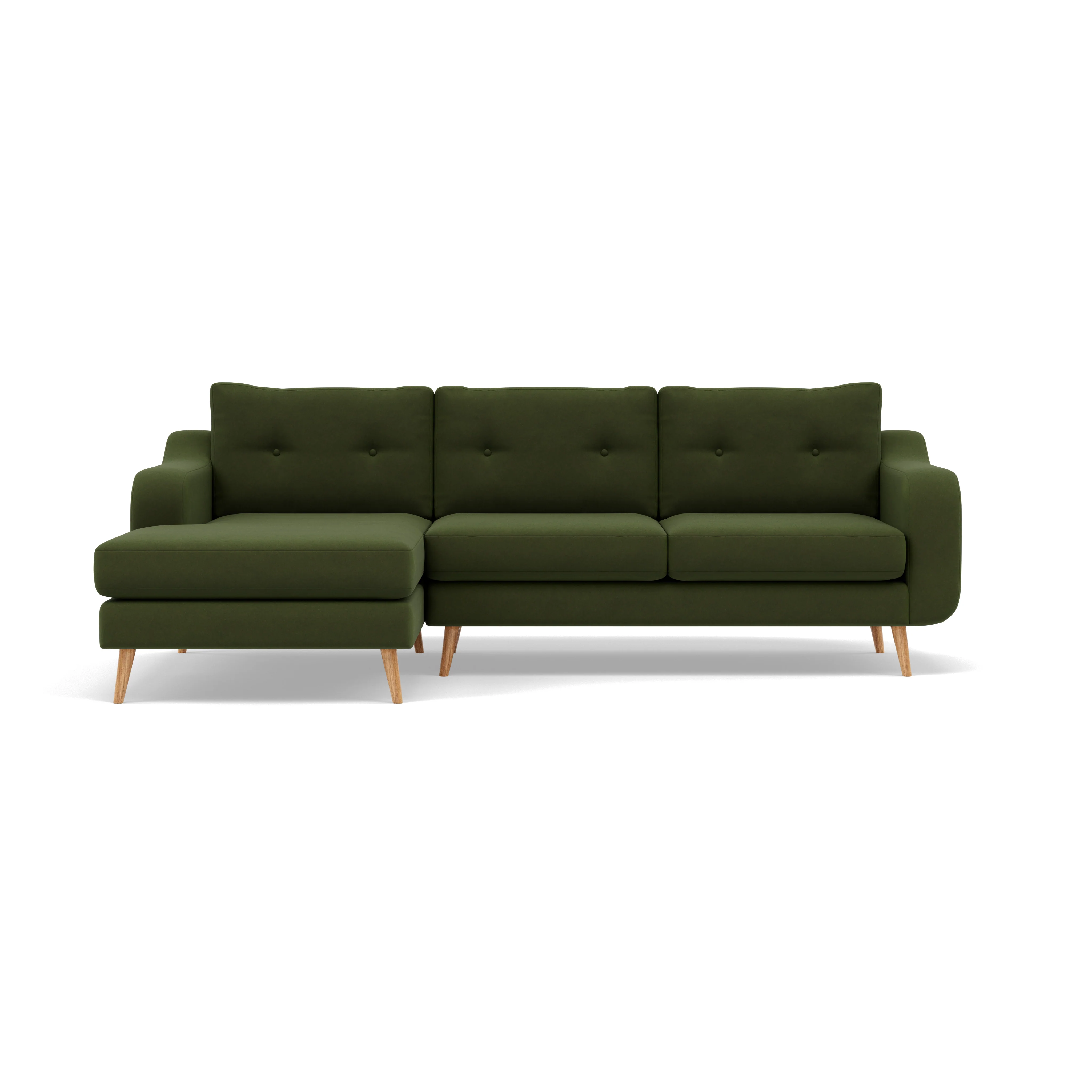 Phoebe Large Chaise Sofa - Large Chaise Sofa LHF Standard Back Grade B - Left Hand Facing - Image 24