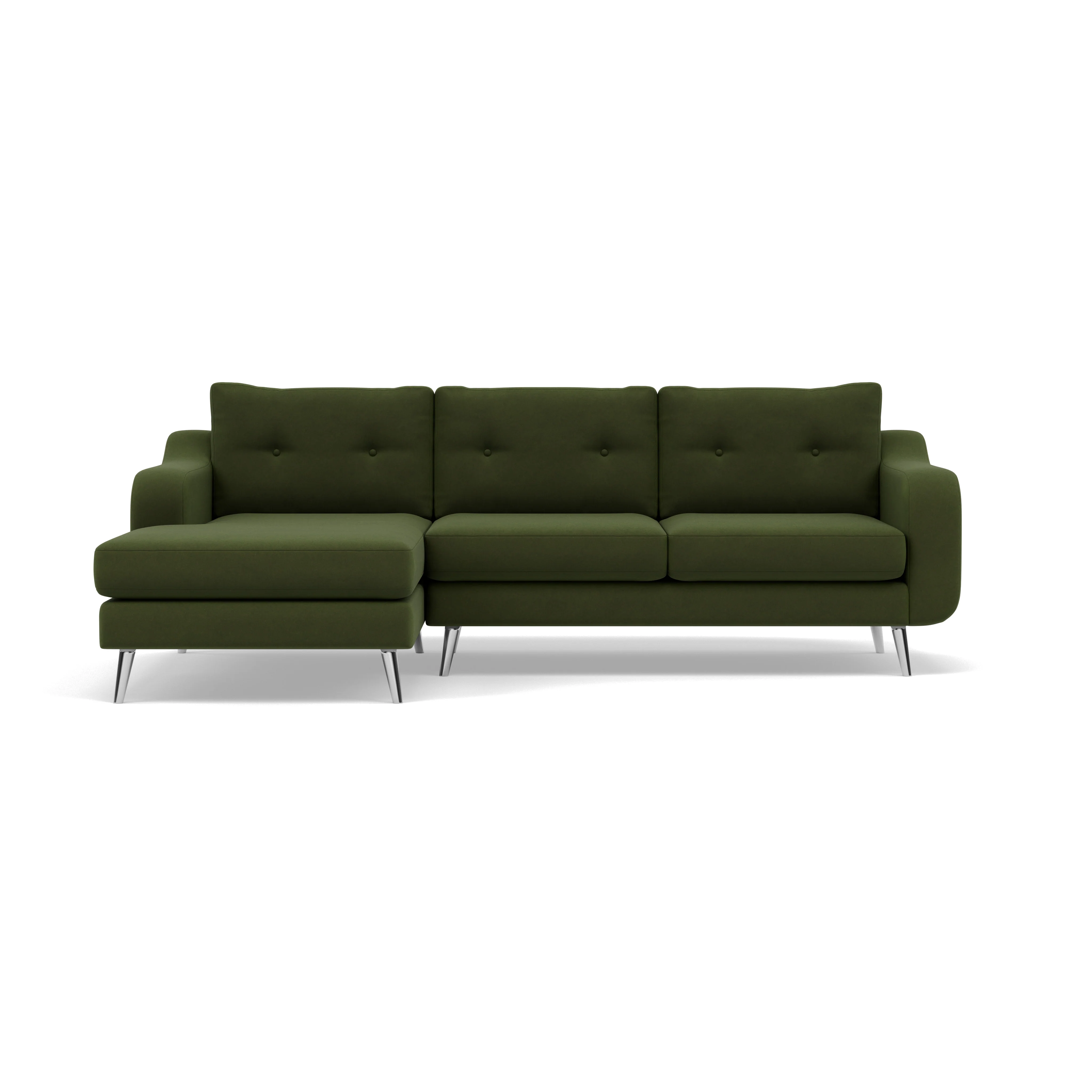 Phoebe Large Chaise Sofa - Large Chaise Sofa LHF Standard Back Grade B - Left Hand Facing - Image 25