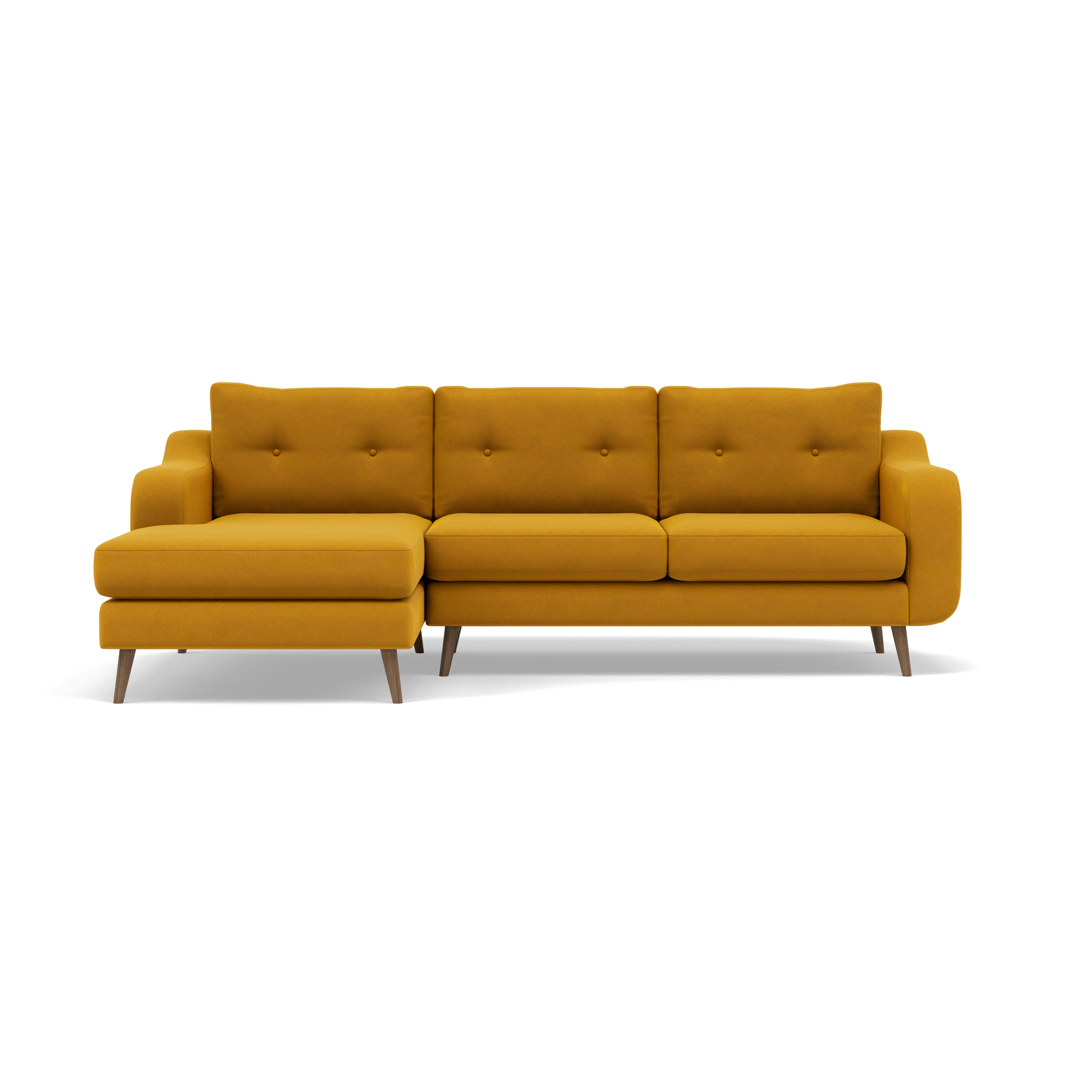 Phoebe Large Chaise Sofa - Large Chaise Sofa LHF Standard Back Grade B - Left Hand Facing - Image 27