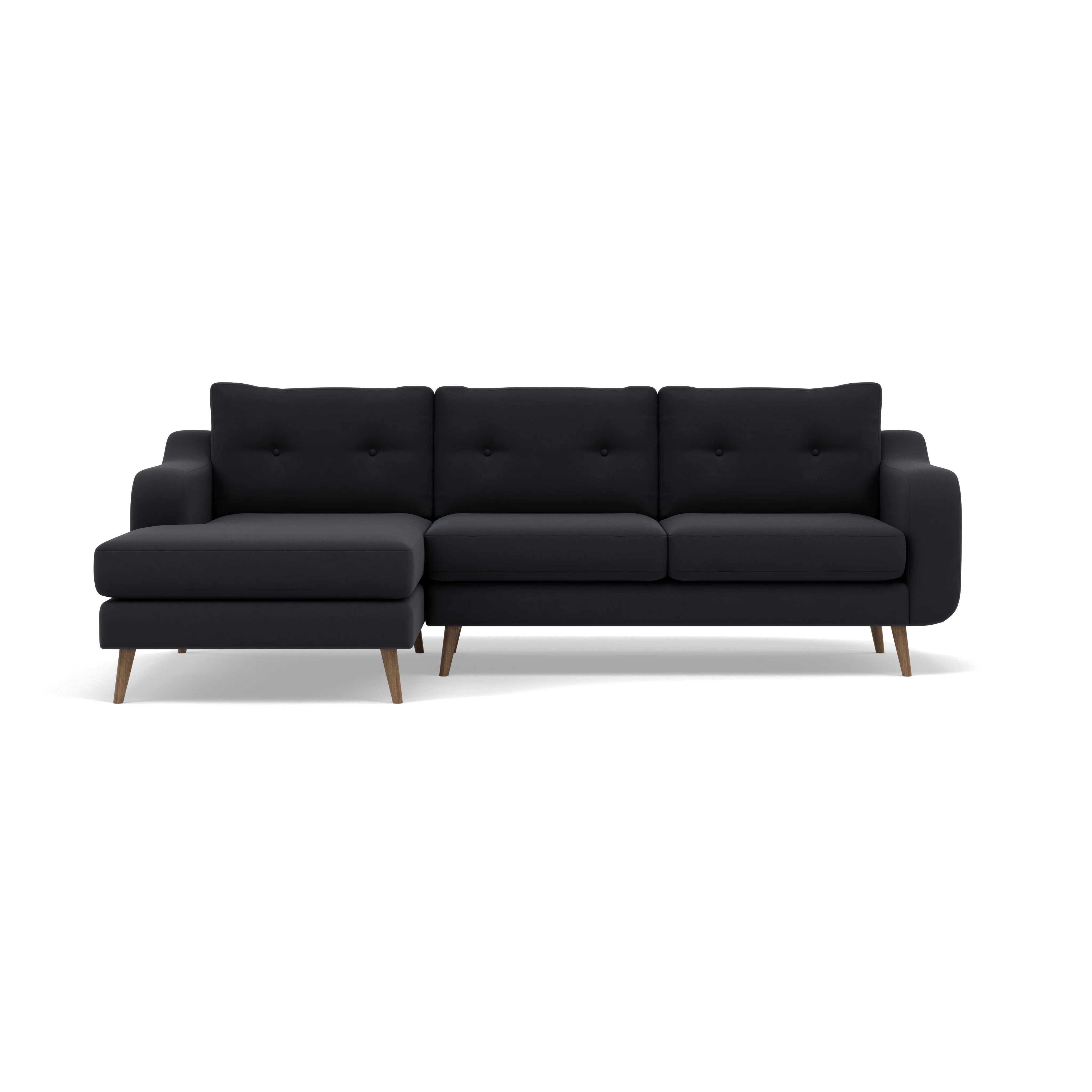 Phoebe Large Chaise Sofa - Large Chaise Sofa LHF Standard Back Grade B - Left Hand Facing - Image 3