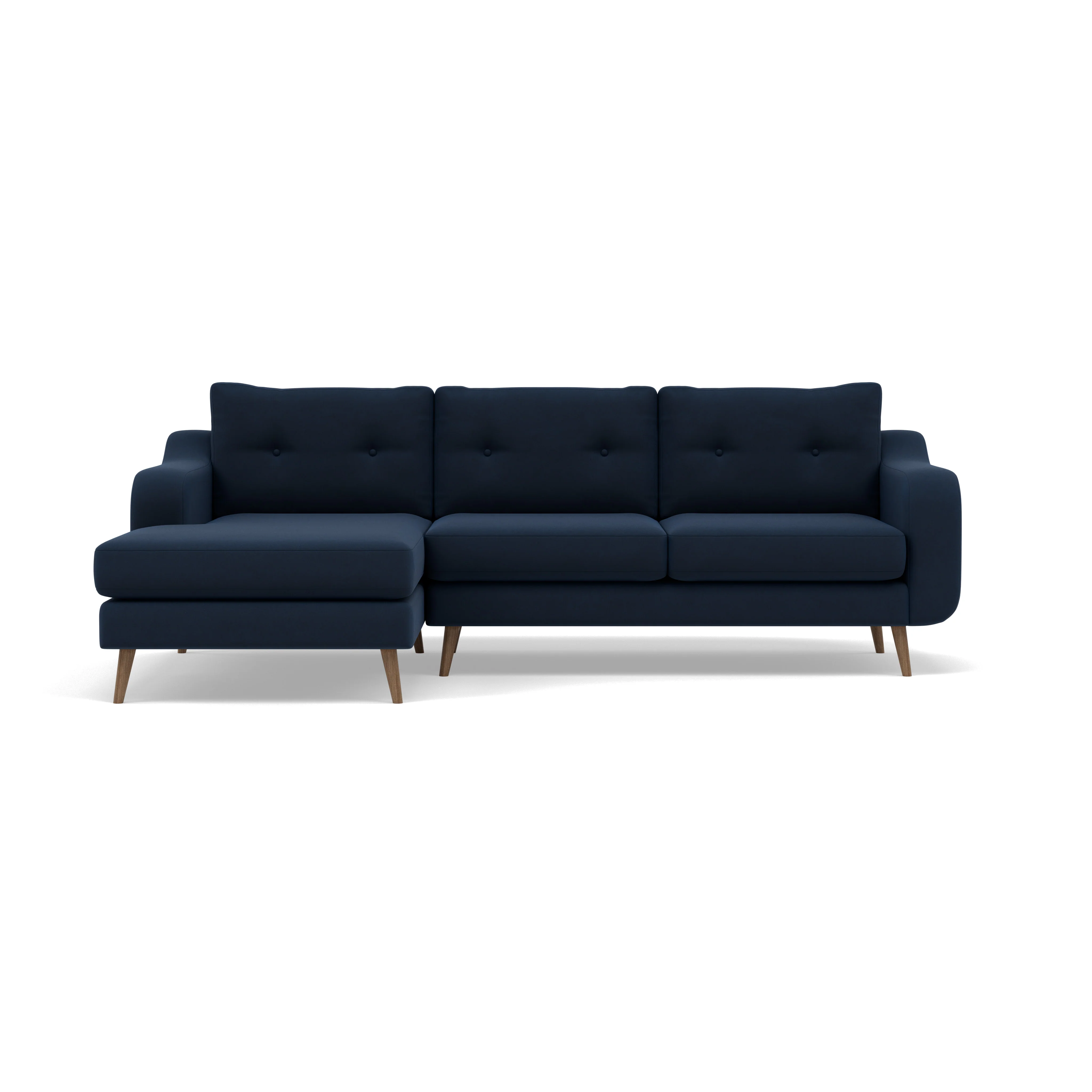 Phoebe Large Chaise Sofa - Large Chaise Sofa LHF Standard Back Grade B - Left Hand Facing - Image 7