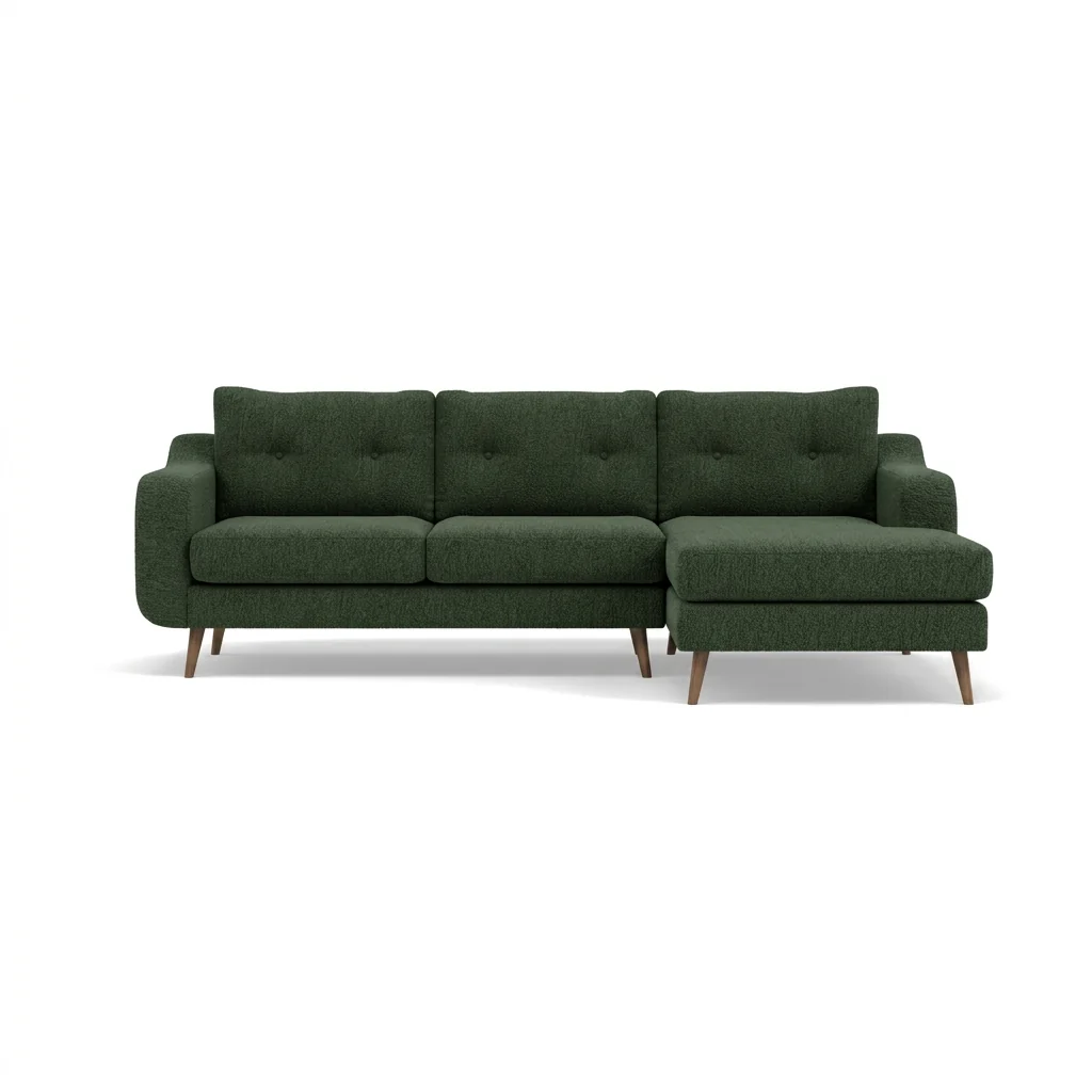 Phoebe Large Chaise Sofa - Large Chaise Sofa RHF Standard Back Grade A - Right Hand Facing - Image 10