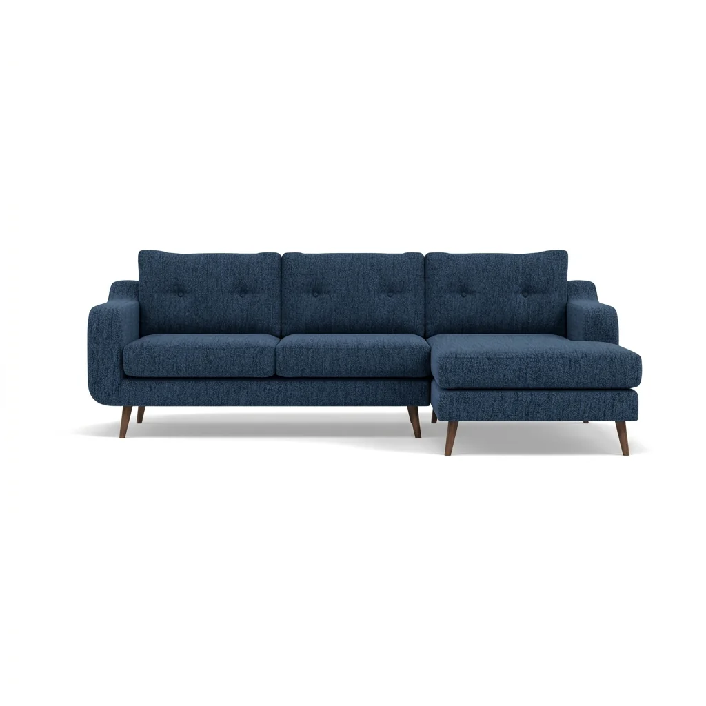 Phoebe Large Chaise Sofa - Large Chaise Sofa RHF Standard Back Grade A - Right Hand Facing - Image 11