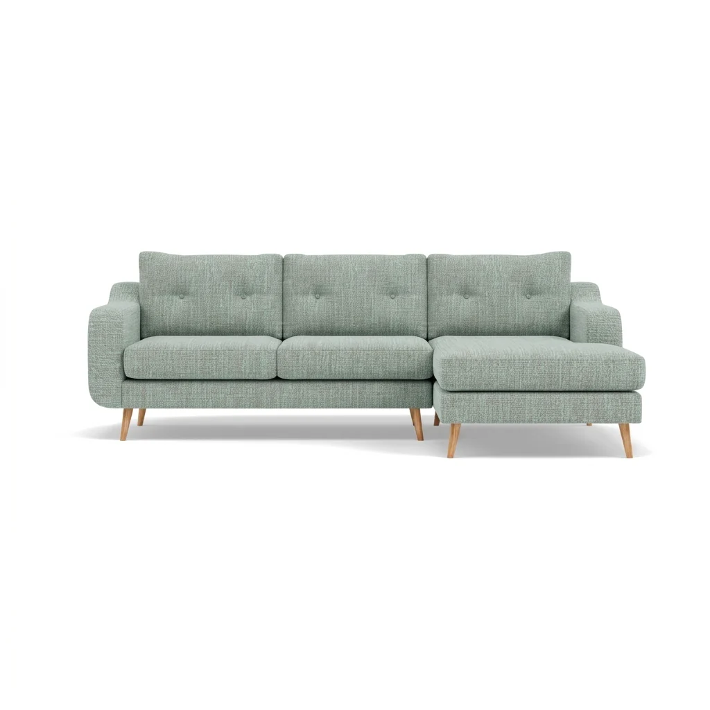 Phoebe Large Chaise Sofa - Large Chaise Sofa RHF Standard Back Grade A - Right Hand Facing - Image 13