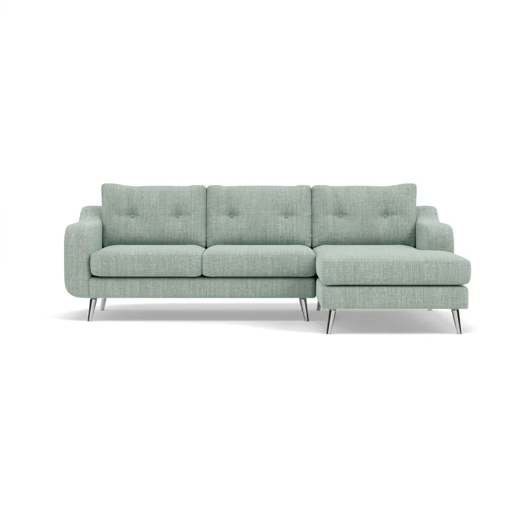Phoebe Large Chaise Sofa - Large Chaise Sofa RHF Standard Back Grade A - Right Hand Facing - Image 18
