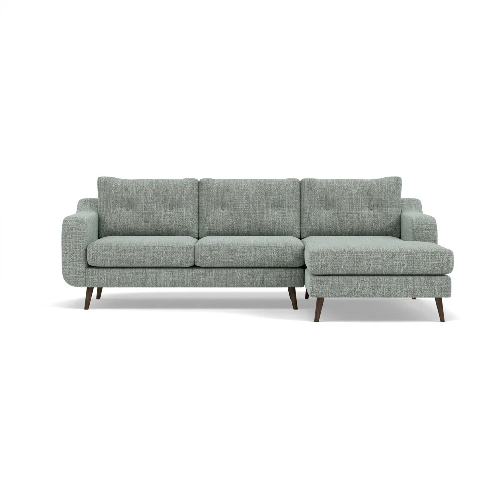Phoebe Large Chaise Sofa - Large Chaise Sofa RHF Standard Back Grade A - Right Hand Facing - Image 3