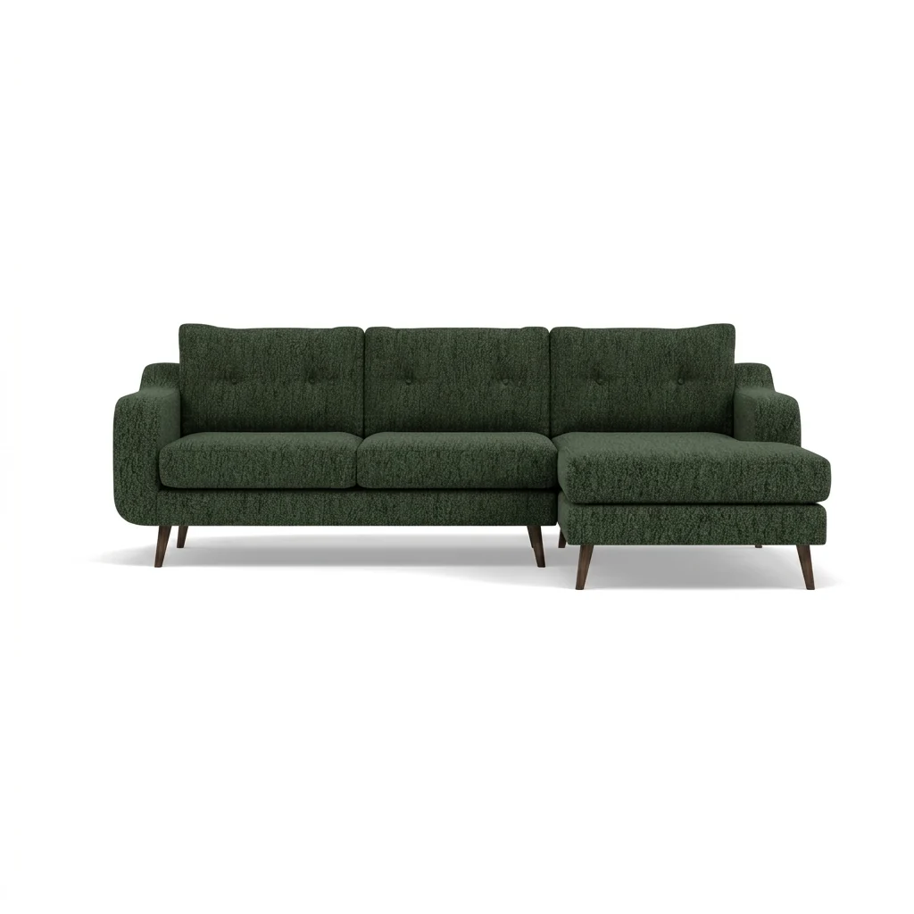 Phoebe Large Chaise Sofa - Large Chaise Sofa RHF Standard Back Grade A - Right Hand Facing - Image 5