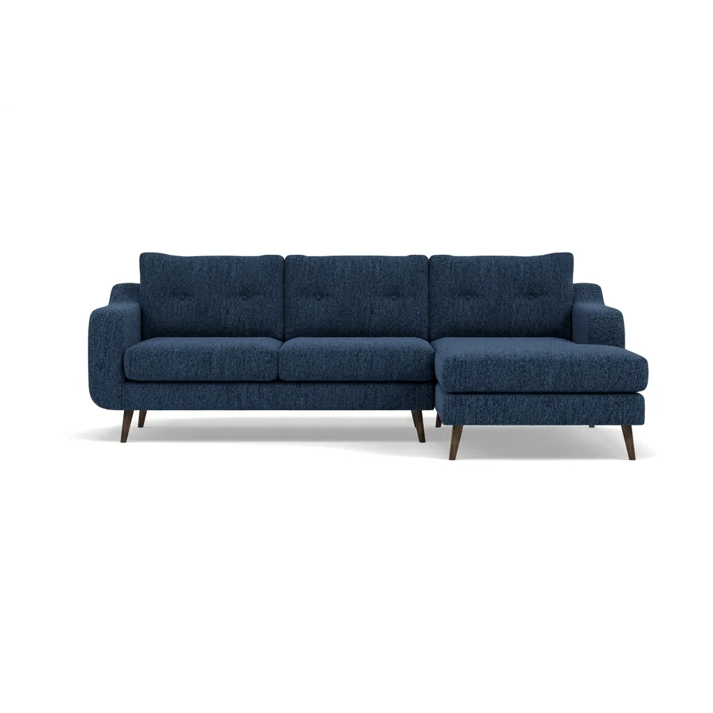 Phoebe Large Chaise Sofa - Large Chaise Sofa RHF Standard Back Grade A - Right Hand Facing - Image 6