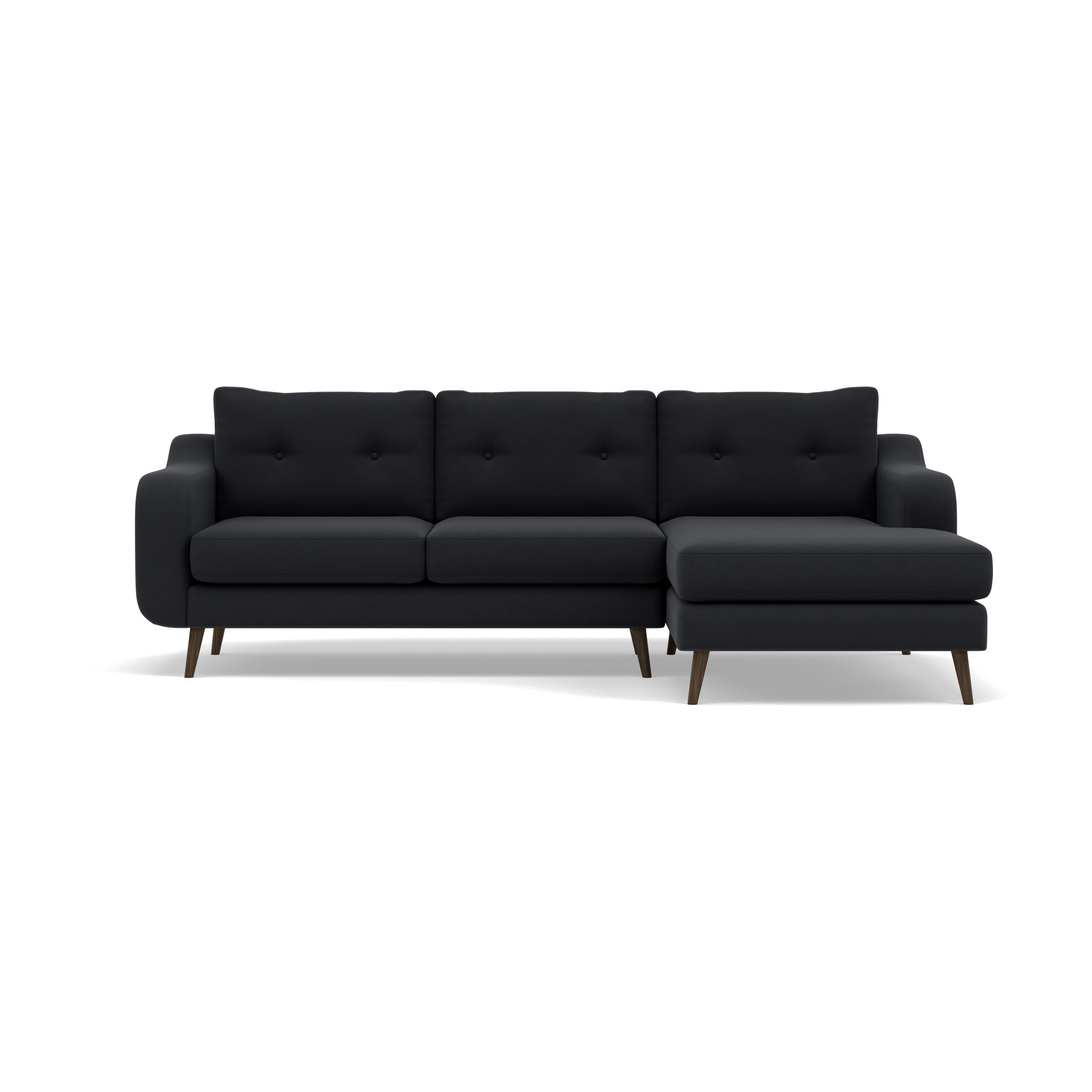 Phoebe Large Chaise Sofa - Large Chaise Sofa RHF Standard Back Grade B - Right Hand Facing
