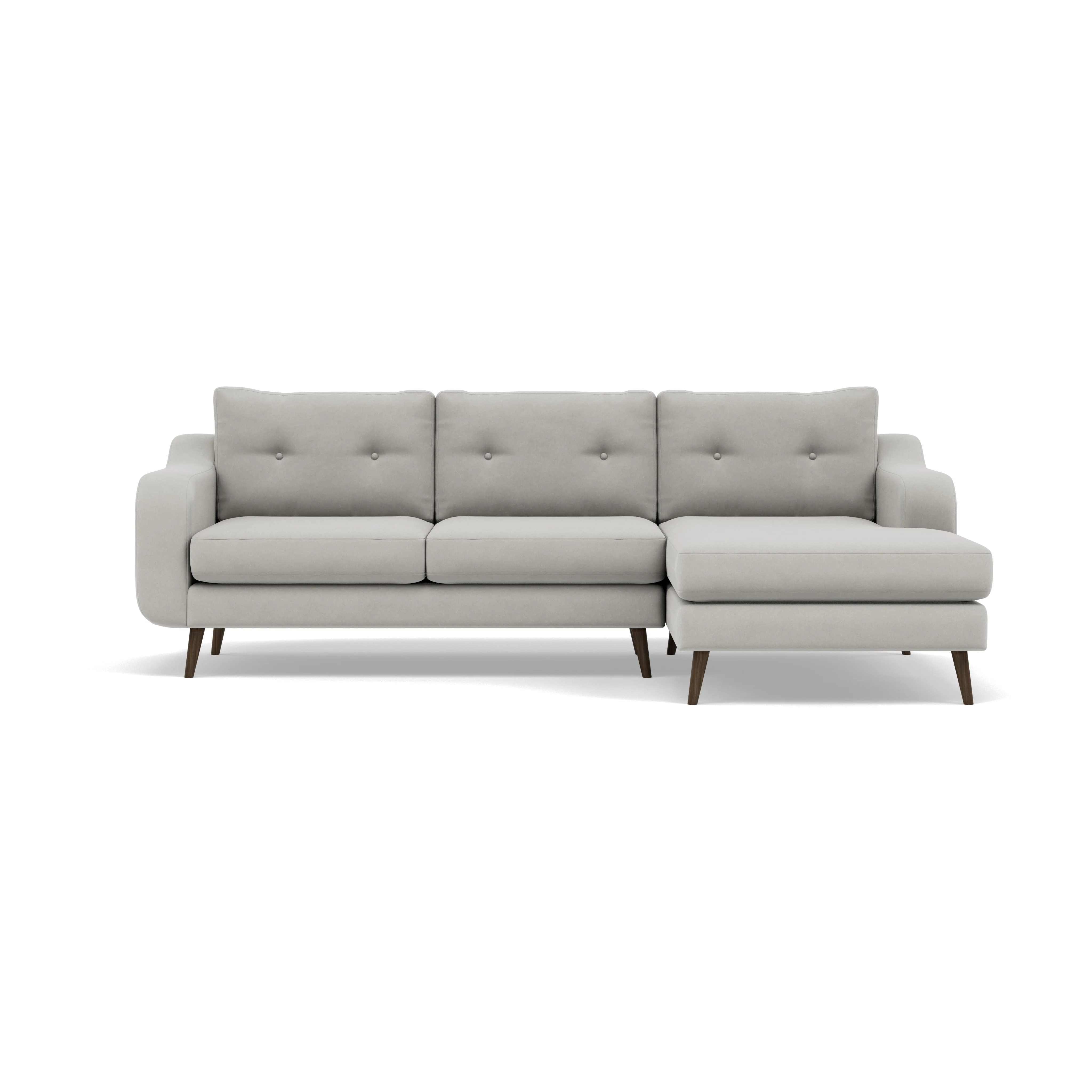 Phoebe Large Chaise Sofa - Large Chaise Sofa RHF Standard Back Grade B - Right Hand Facing - Image 14
