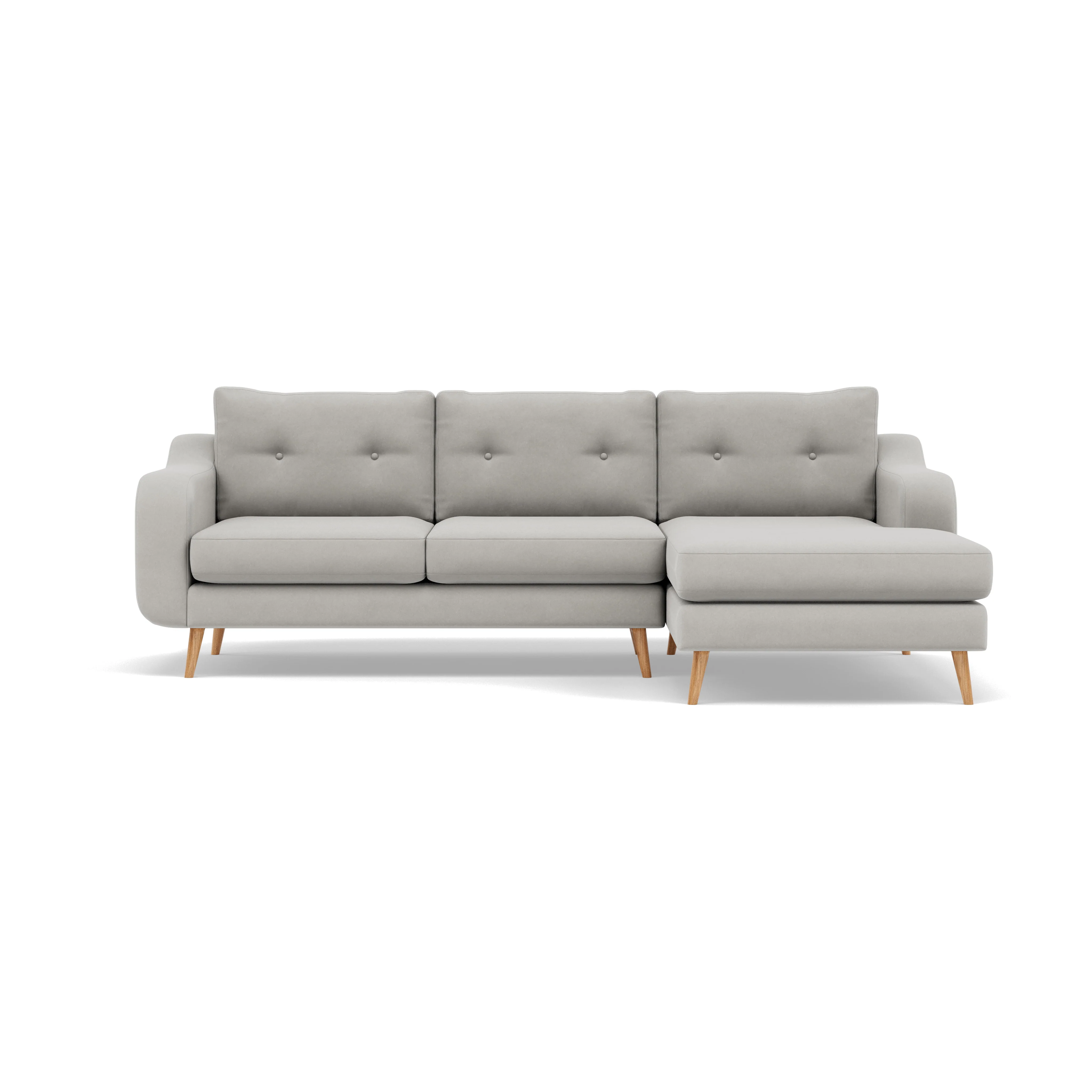 Phoebe Large Chaise Sofa - Large Chaise Sofa RHF Standard Back Grade B - Right Hand Facing - Image 16