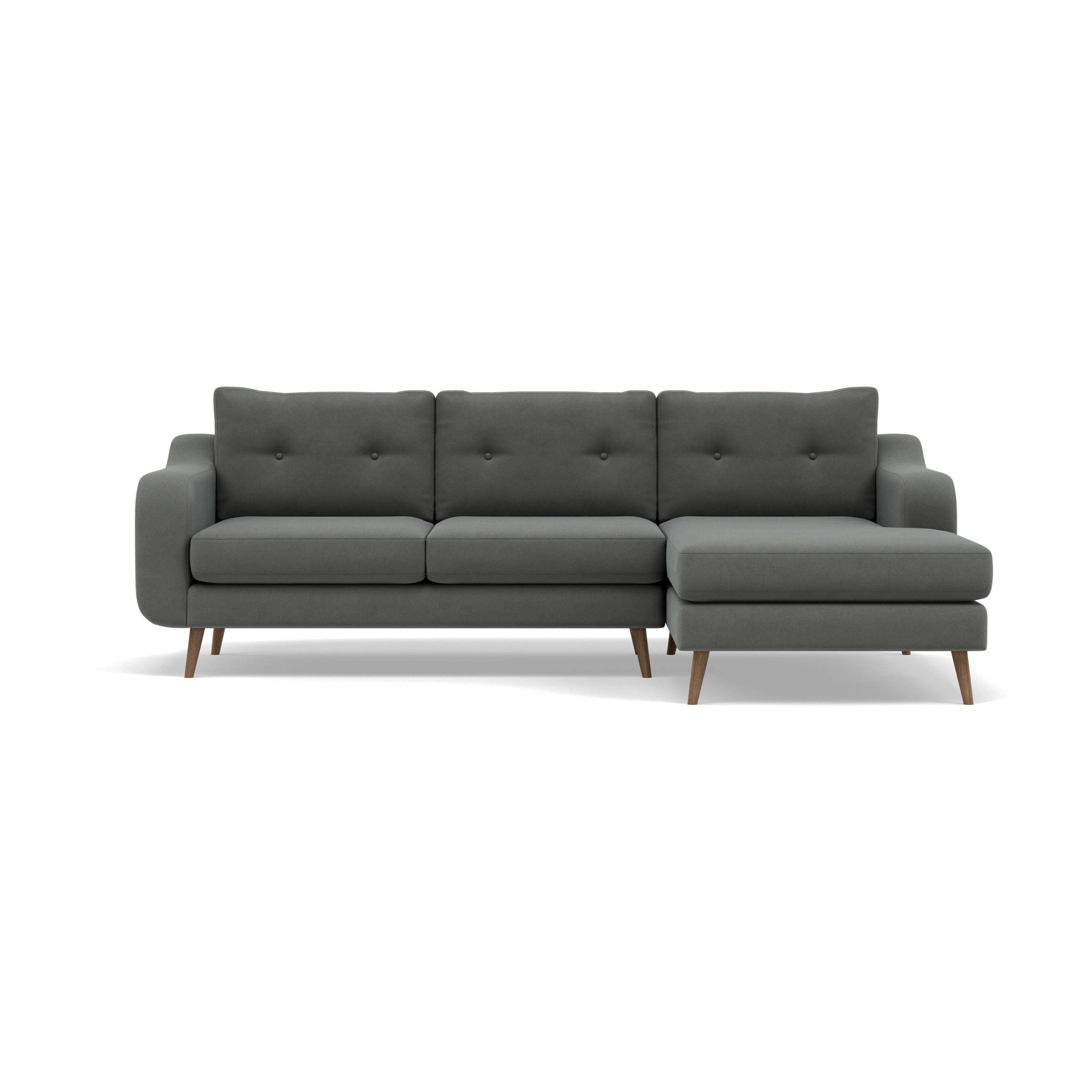 Phoebe Large Chaise Sofa - Large Chaise Sofa RHF Standard Back Grade B - Right Hand Facing - Image 19