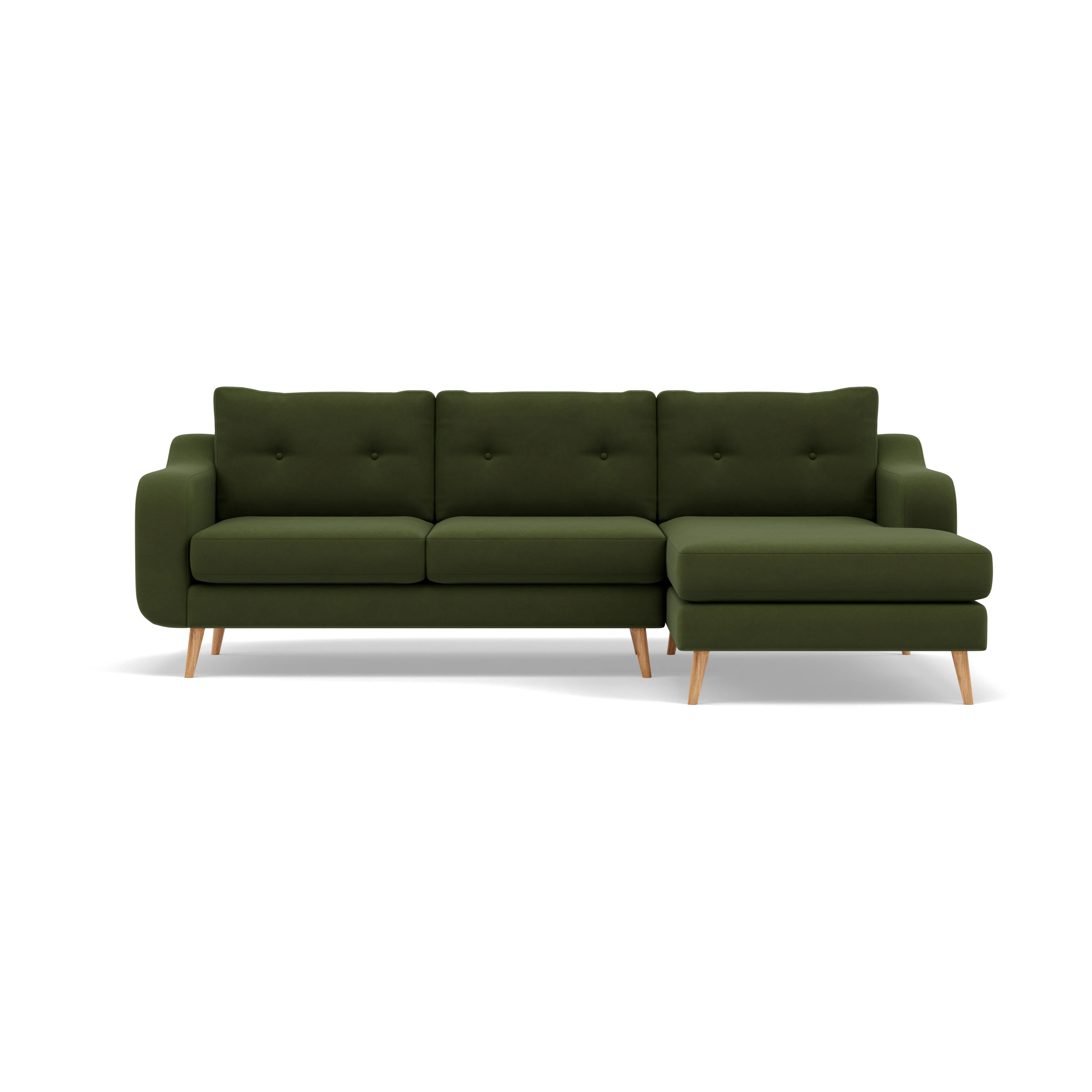 Phoebe Large Chaise Sofa - Large Chaise Sofa RHF Standard Back Grade B - Right Hand Facing - Image 24