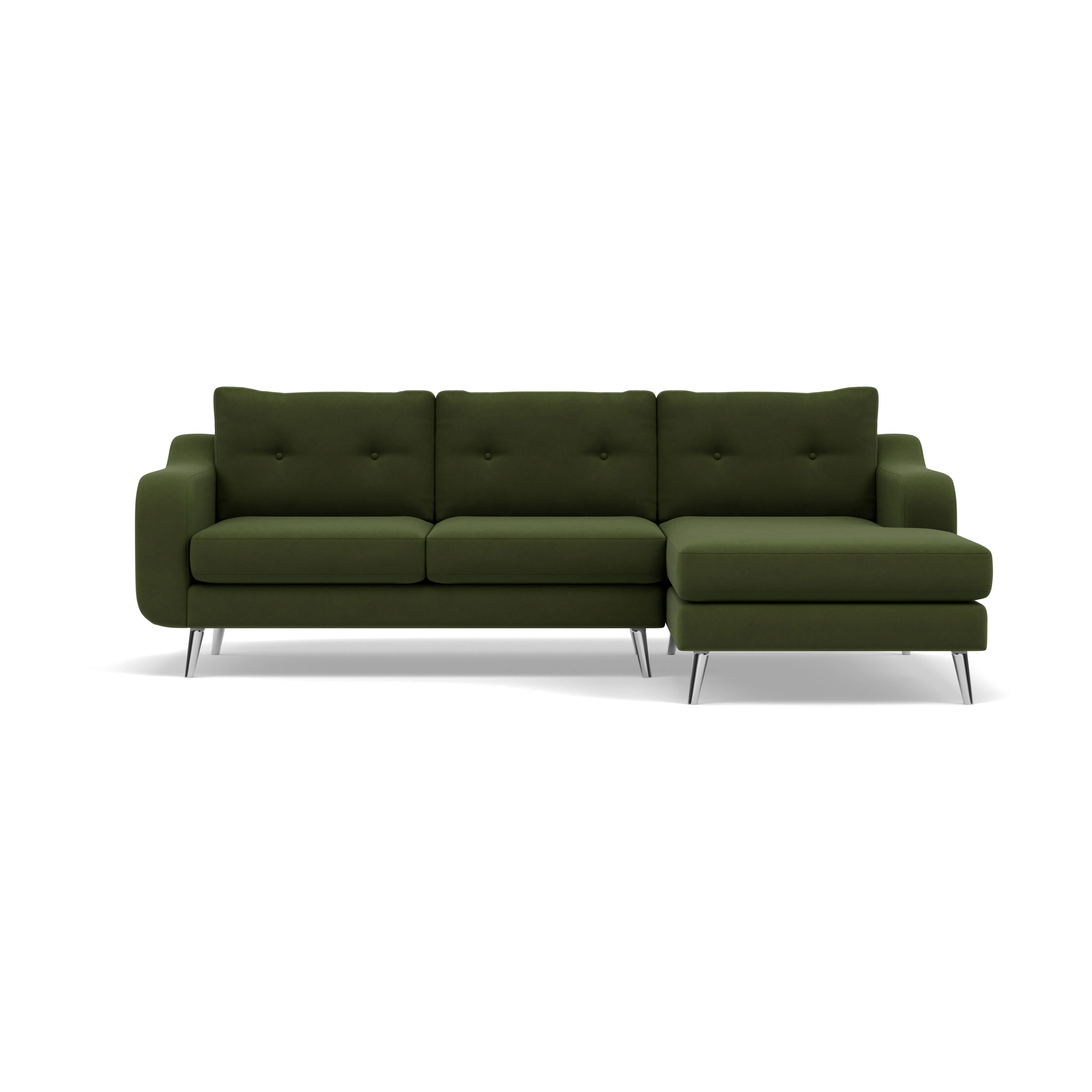 Phoebe Large Chaise Sofa - Large Chaise Sofa RHF Standard Back Grade B - Right Hand Facing - Image 25