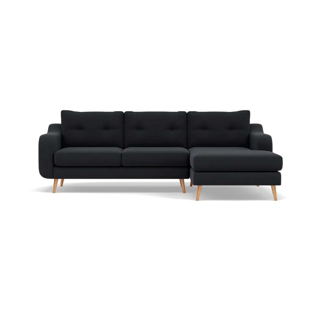 Phoebe Large Chaise Sofa - Large Chaise Sofa RHF Standard Back Grade B - Right Hand Facing - Image 32