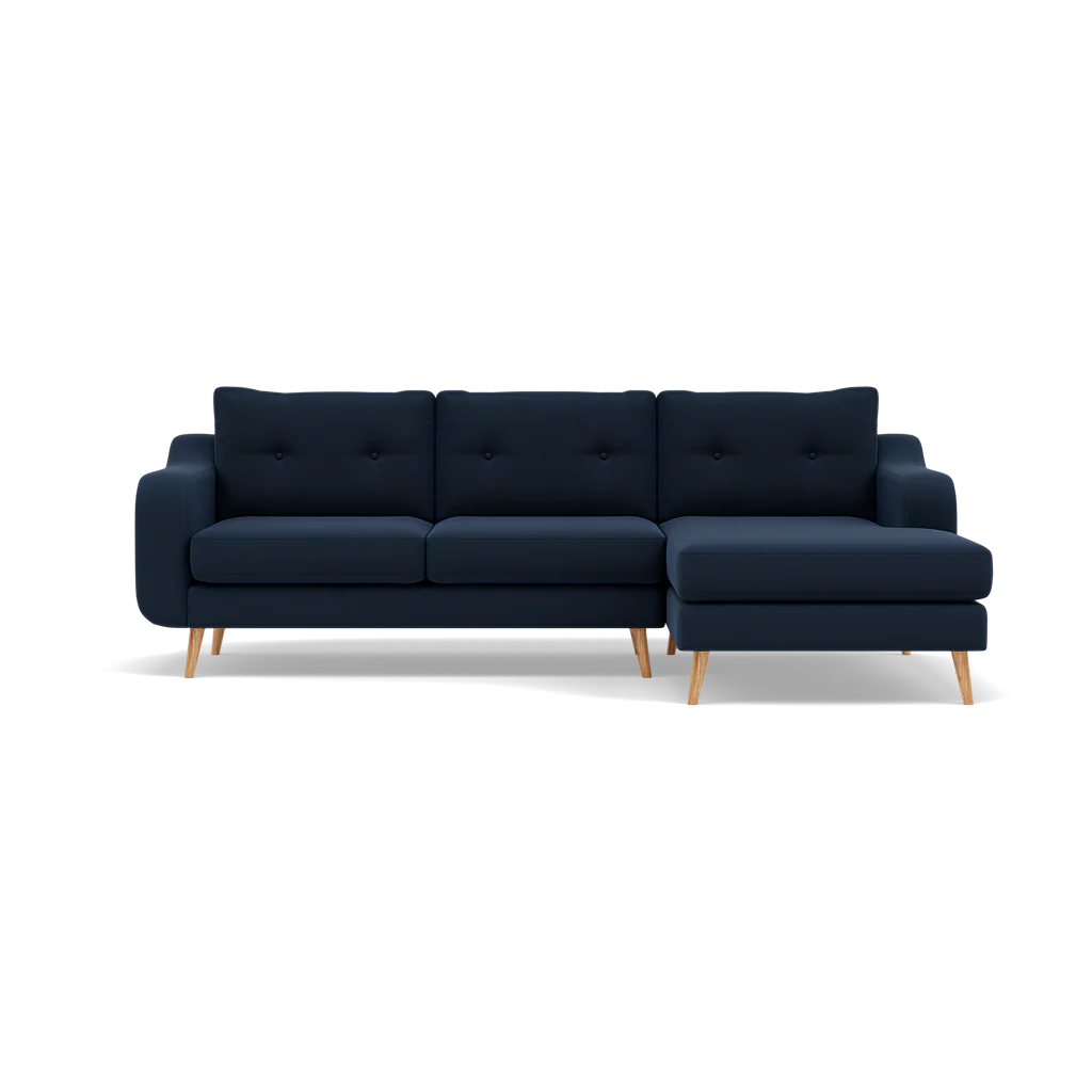 Phoebe Large Chaise Sofa - Large Chaise Sofa RHF Standard Back Grade B - Right Hand Facing - Image 36