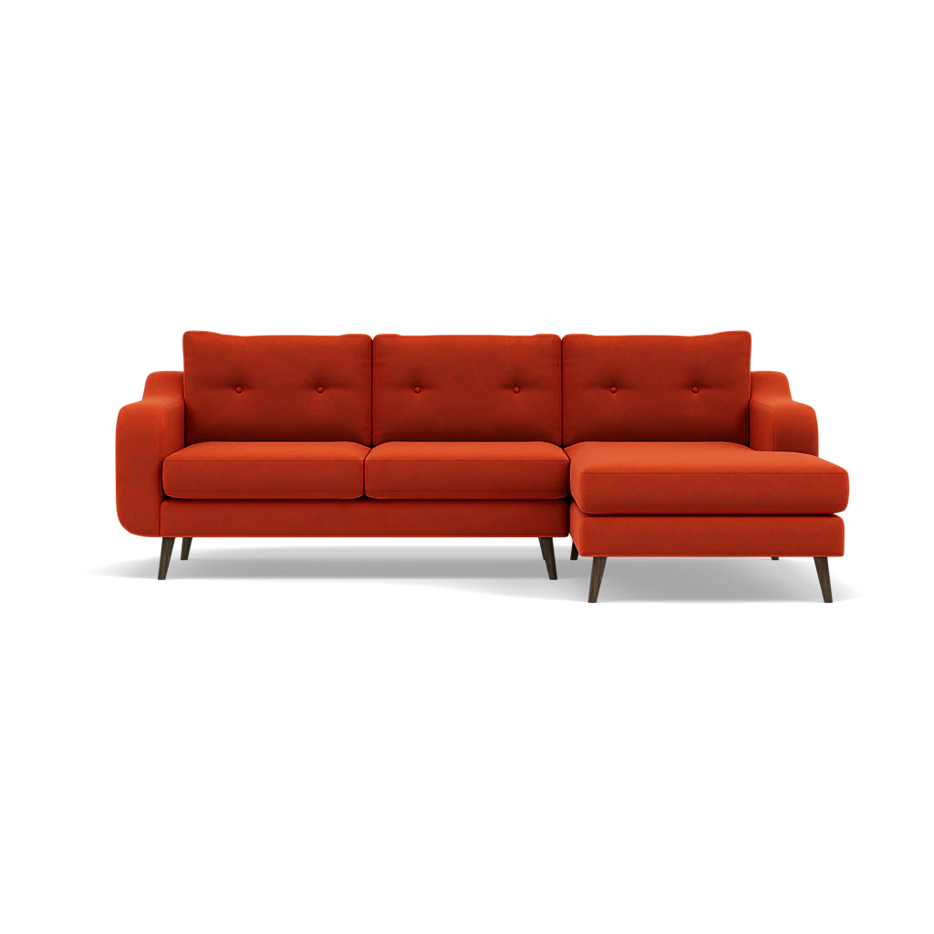 Phoebe Large Chaise Sofa - Large Chaise Sofa RHF Standard Back Grade B - Right Hand Facing - Image 38