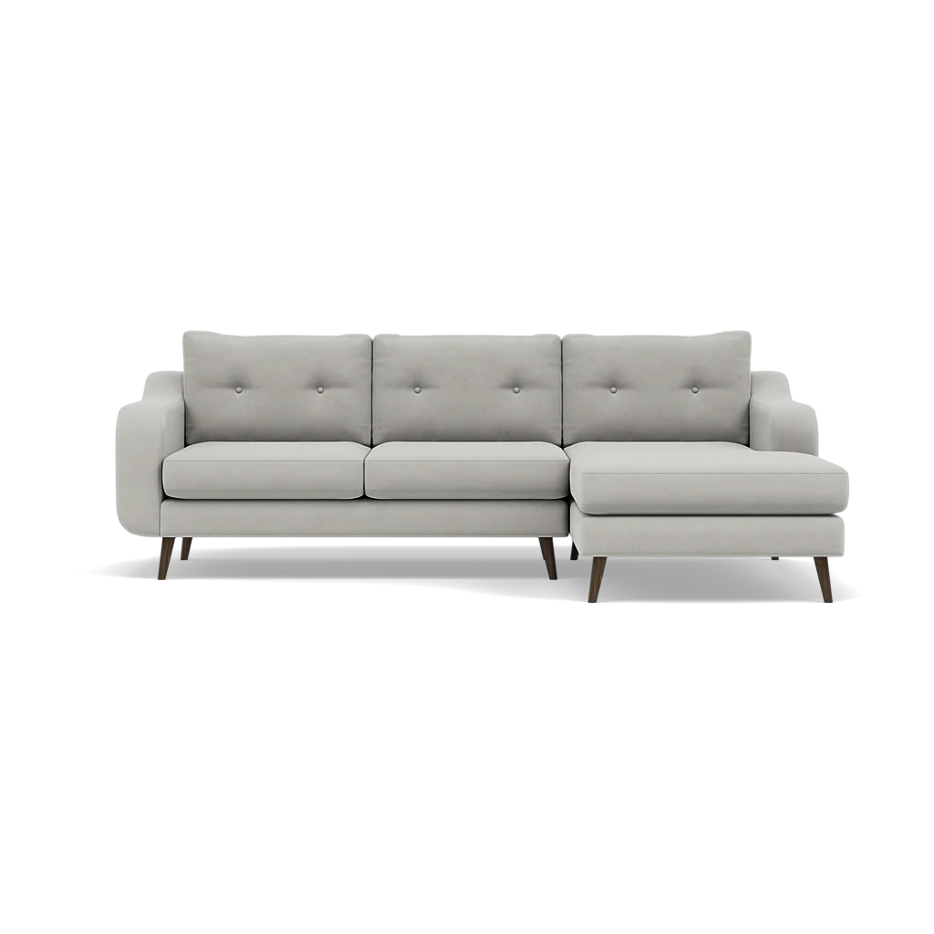 Phoebe Large Chaise Sofa - Large Chaise Sofa RHF Standard Back Grade B - Right Hand Facing - Image 42