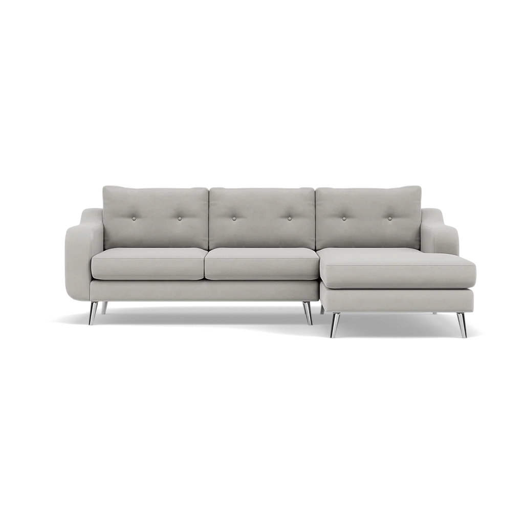Phoebe Large Chaise Sofa - Large Chaise Sofa RHF Standard Back Grade B - Right Hand Facing - Image 45