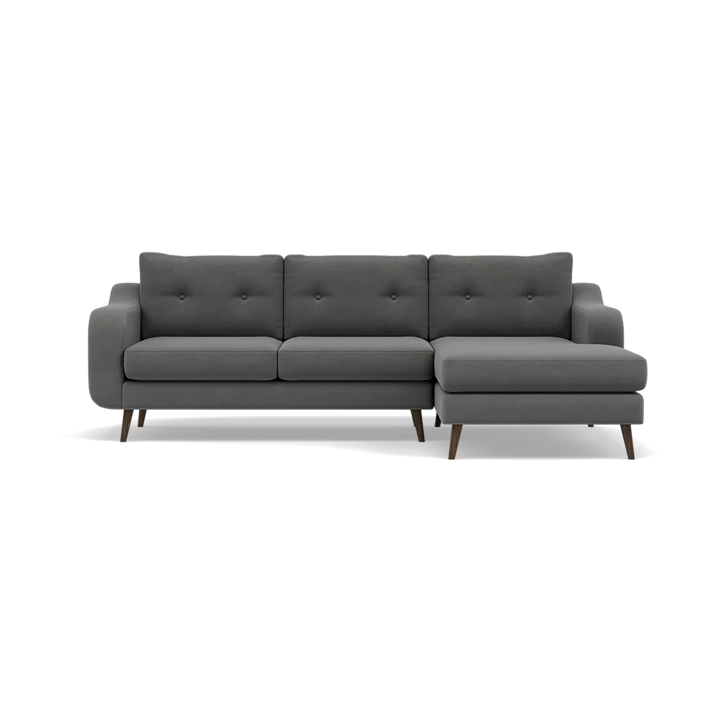 Phoebe Large Chaise Sofa - Large Chaise Sofa RHF Standard Back Grade B - Right Hand Facing - Image 46