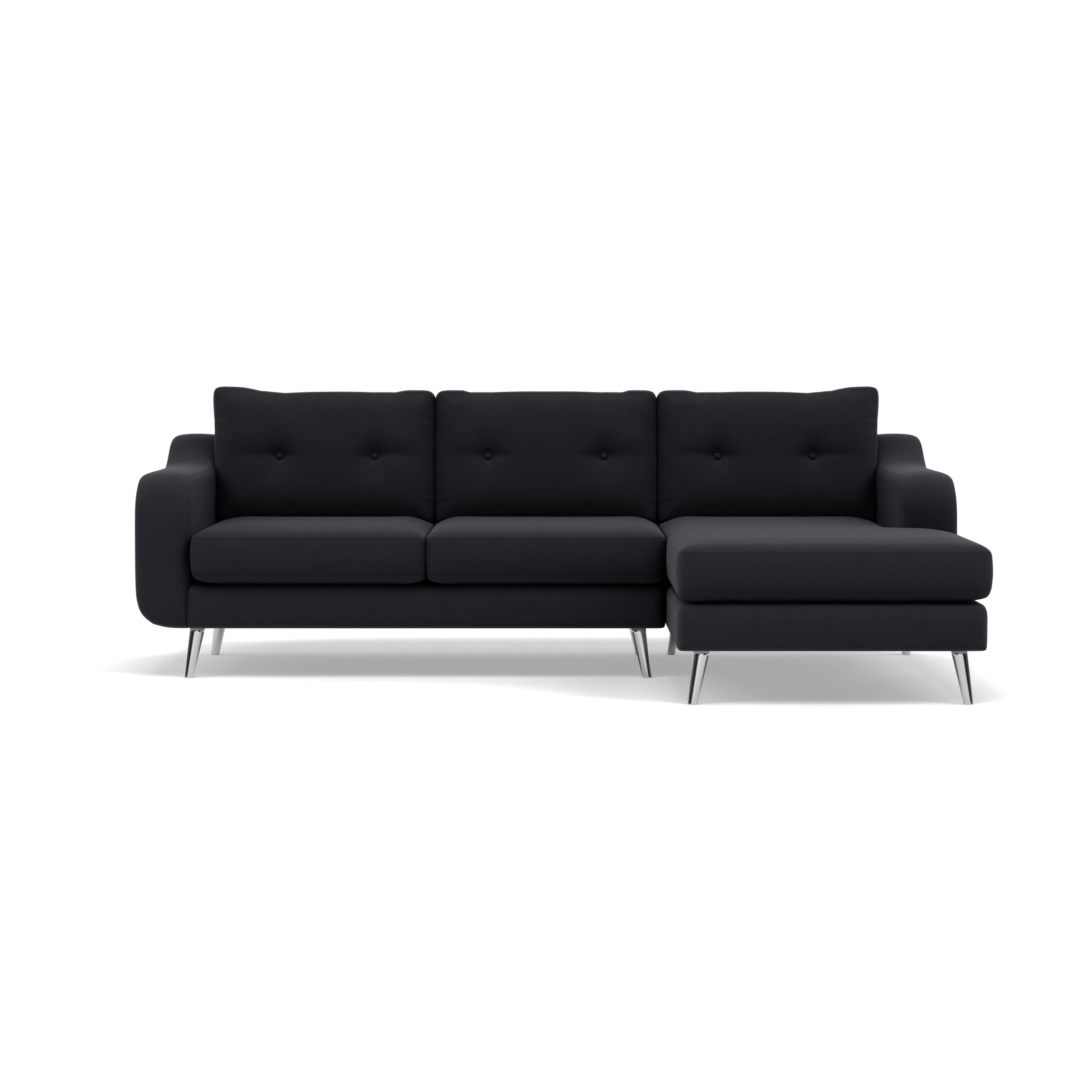 Phoebe Large Chaise Sofa - Large Chaise Sofa RHF Standard Back Grade B - Right Hand Facing - Image 5