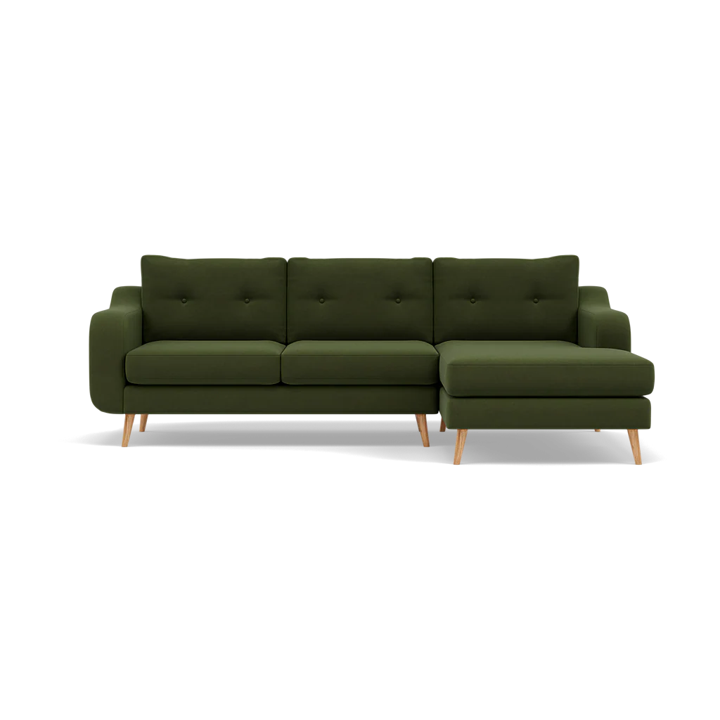 Phoebe Large Chaise Sofa - Large Chaise Sofa RHF Standard Back Grade B - Right Hand Facing - Image 52