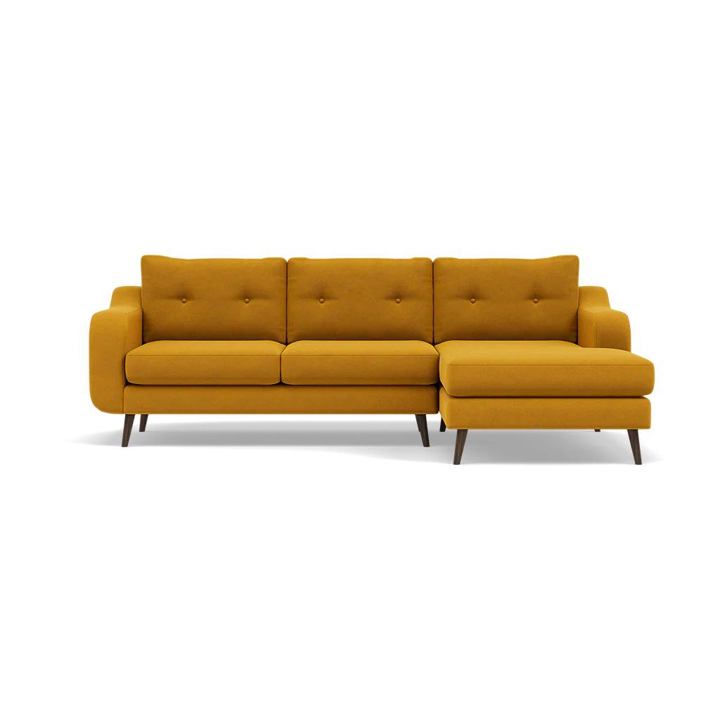 Phoebe Large Chaise Sofa - Large Chaise Sofa RHF Standard Back Grade B - Right Hand Facing - Image 54