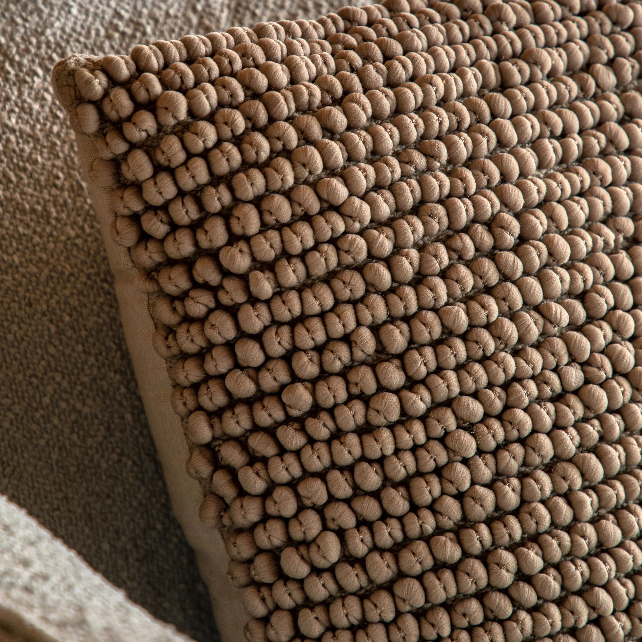 Pino Brown Cushion - Pino Cushion Taupe 45CM - Image 2