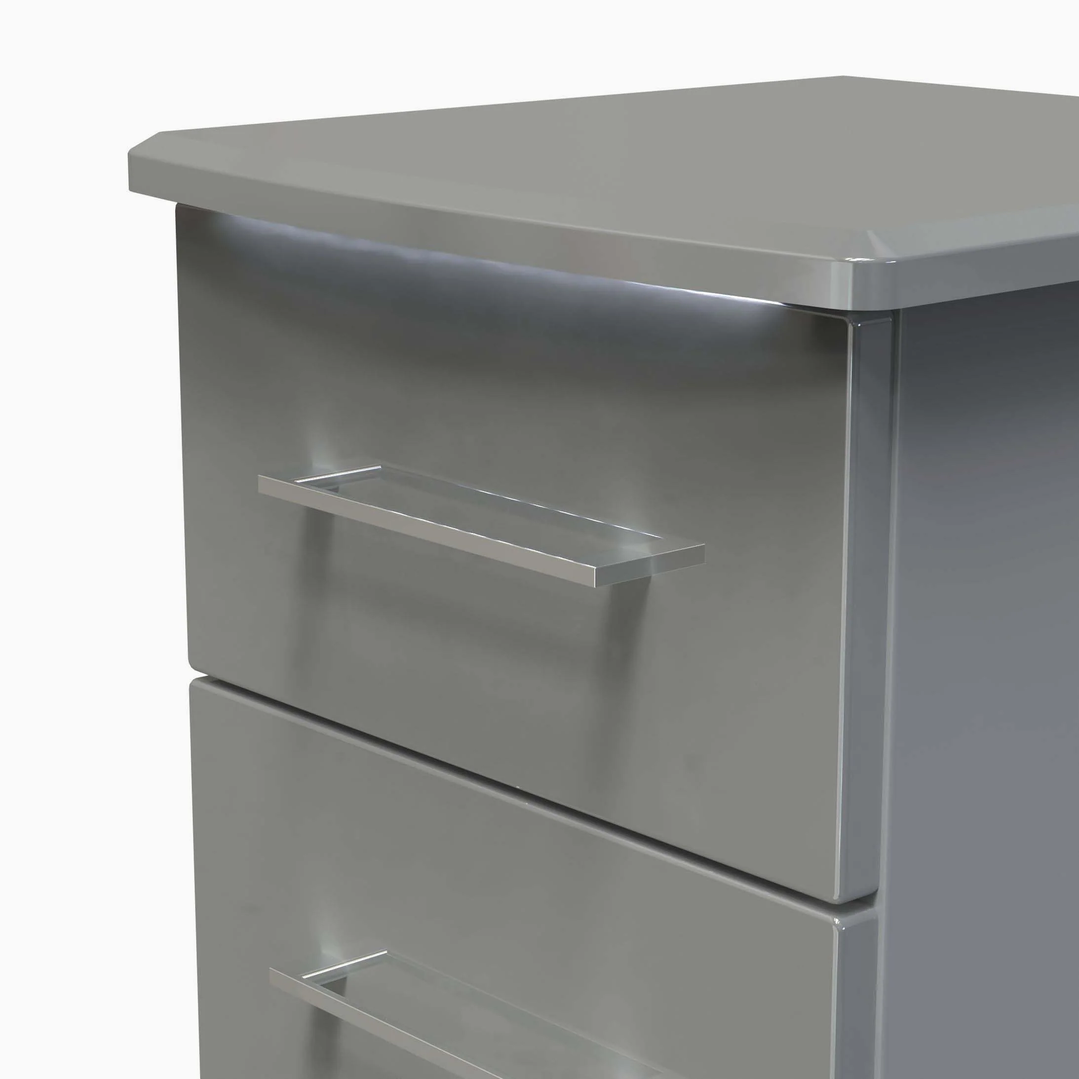 Portland 2 Drawer Bedside Cabinet - 2 Drawer Bedside Cabinet - Image 13