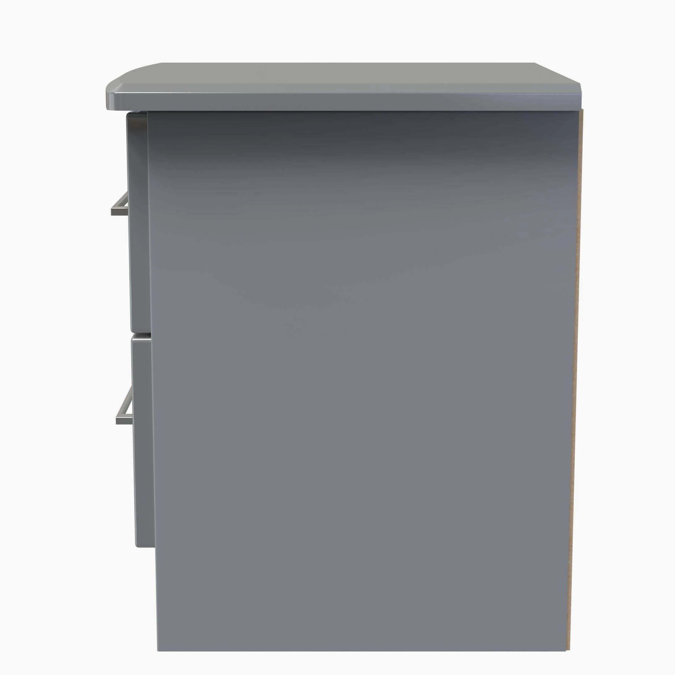 Portland 2 Drawer Bedside Cabinet - 2 Drawer Bedside Cabinet - Image 15