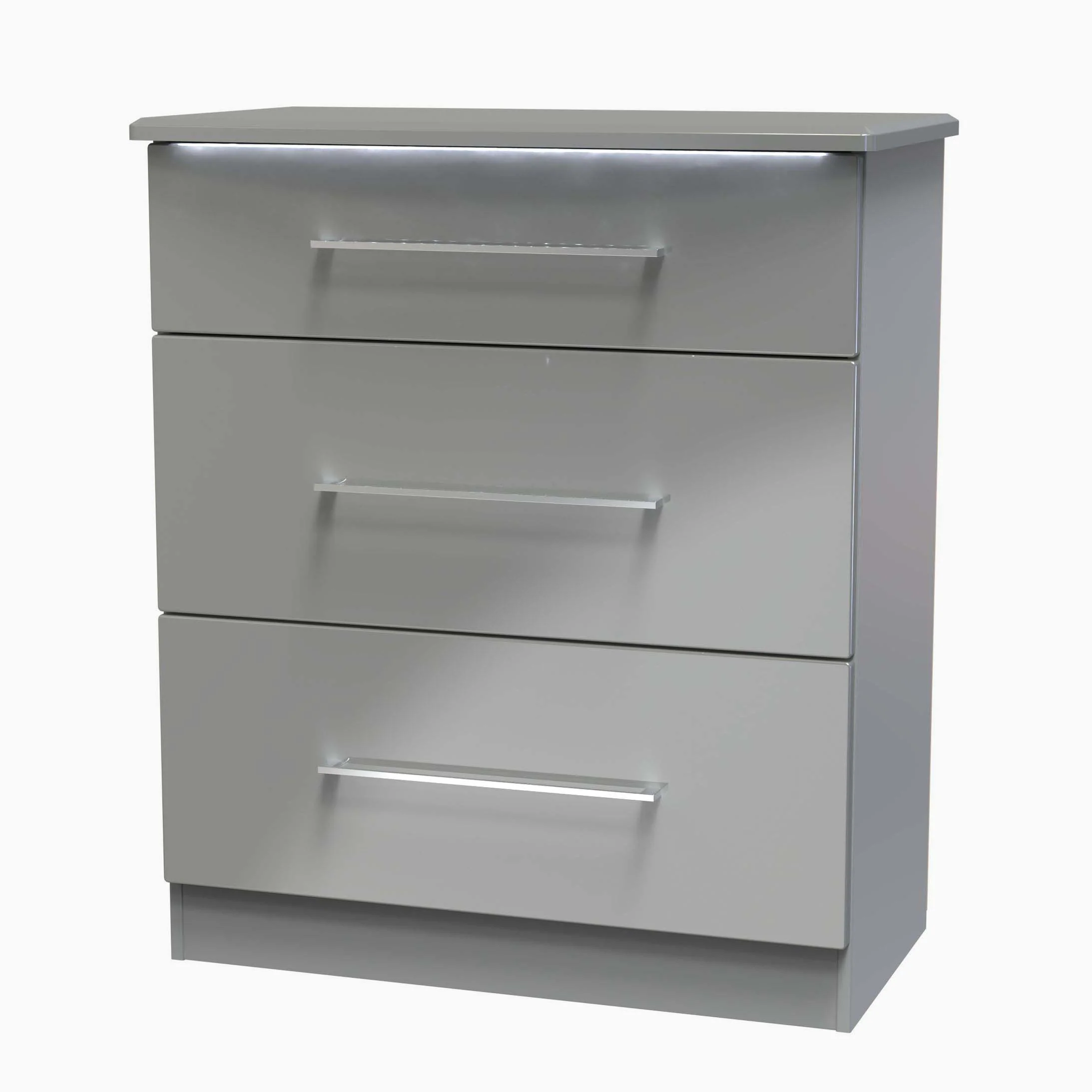 Portland 3 Drawer Deep Chest - 3 Drawer Deep Chest - Image 15