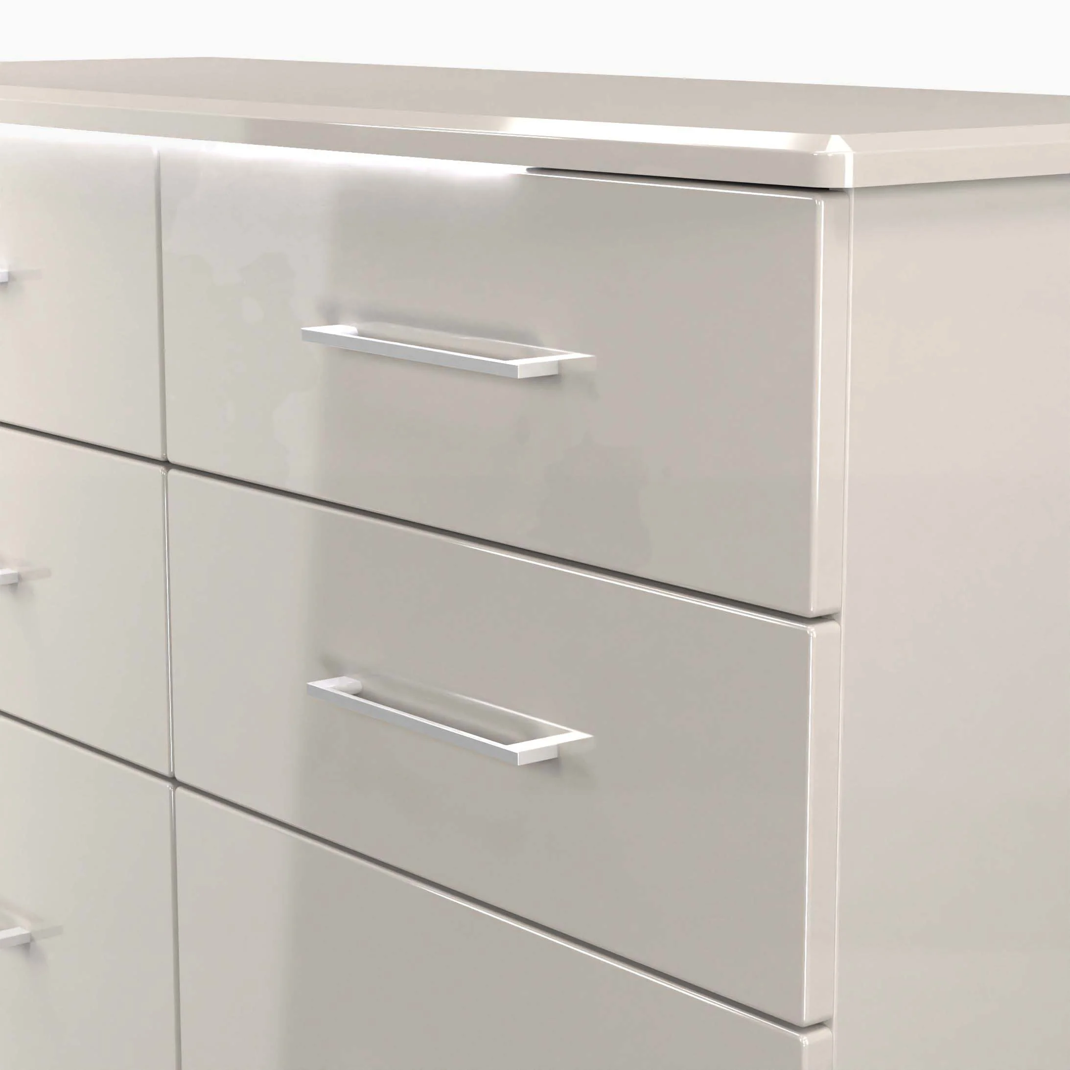 Portland 6 Drawer Midi Chest - 6 Drawer Midi Chest - Image 10
