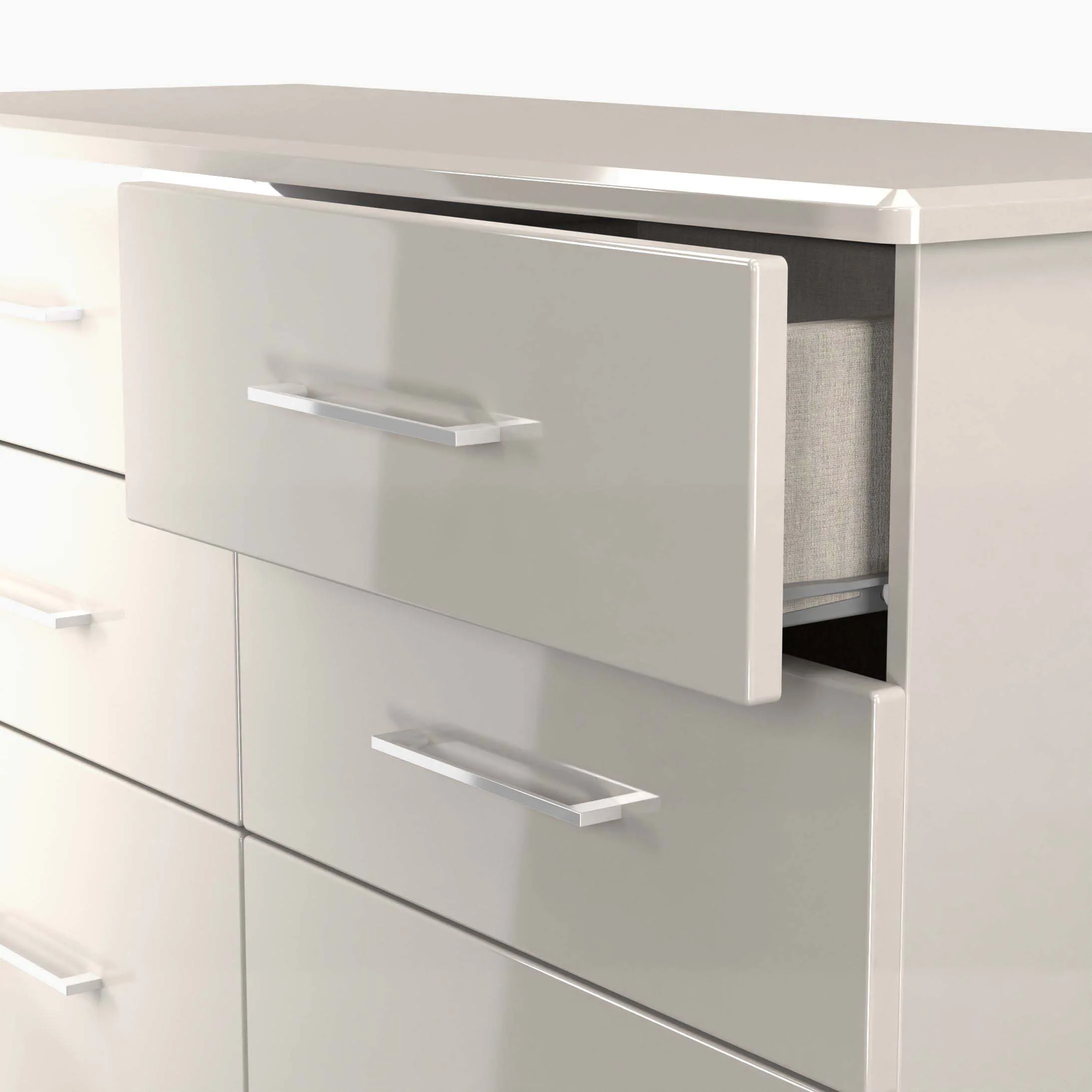 Portland 6 Drawer Midi Chest - 6 Drawer Midi Chest - Image 11