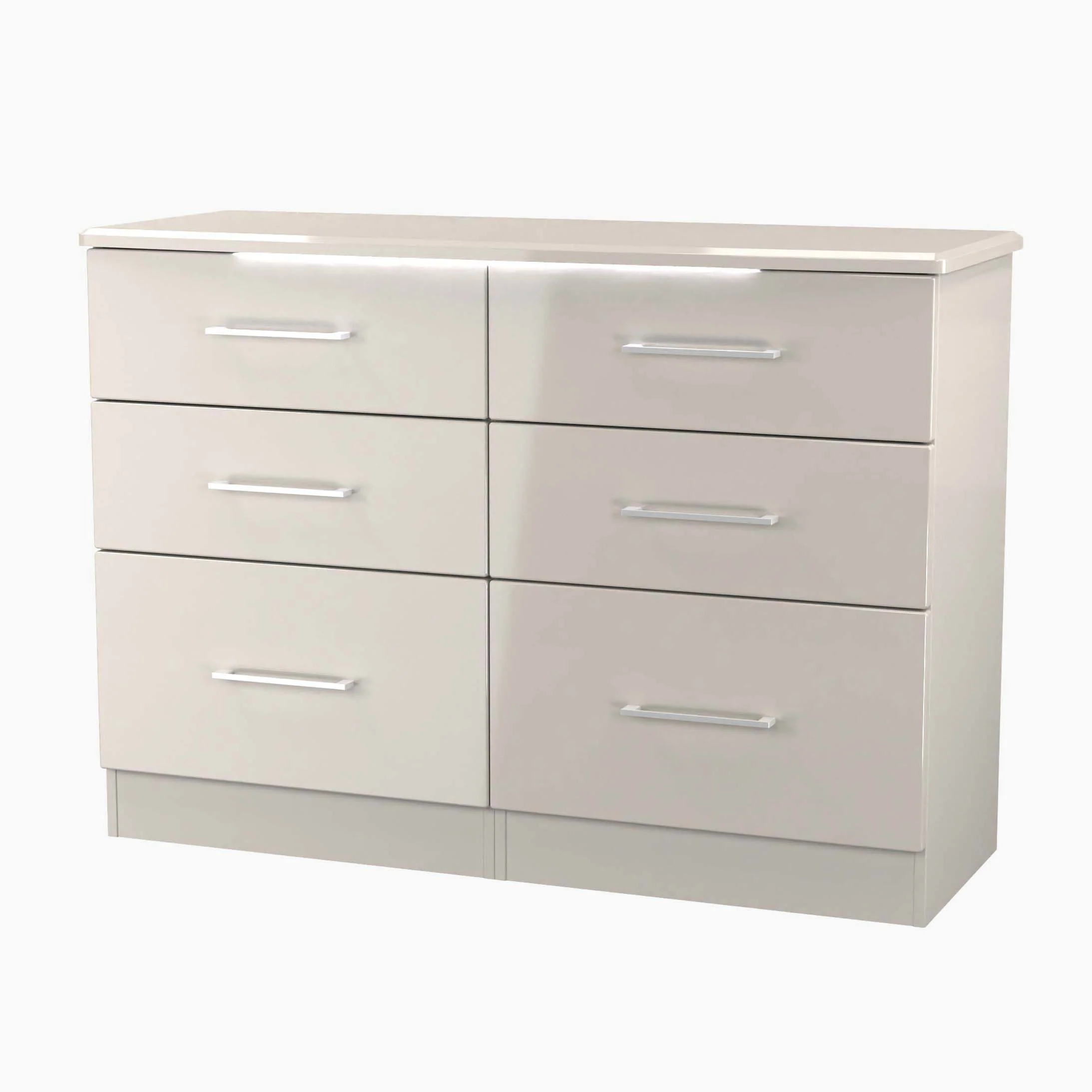 Portland 6 Drawer Midi Chest - 6 Drawer Midi Chest - Image 9