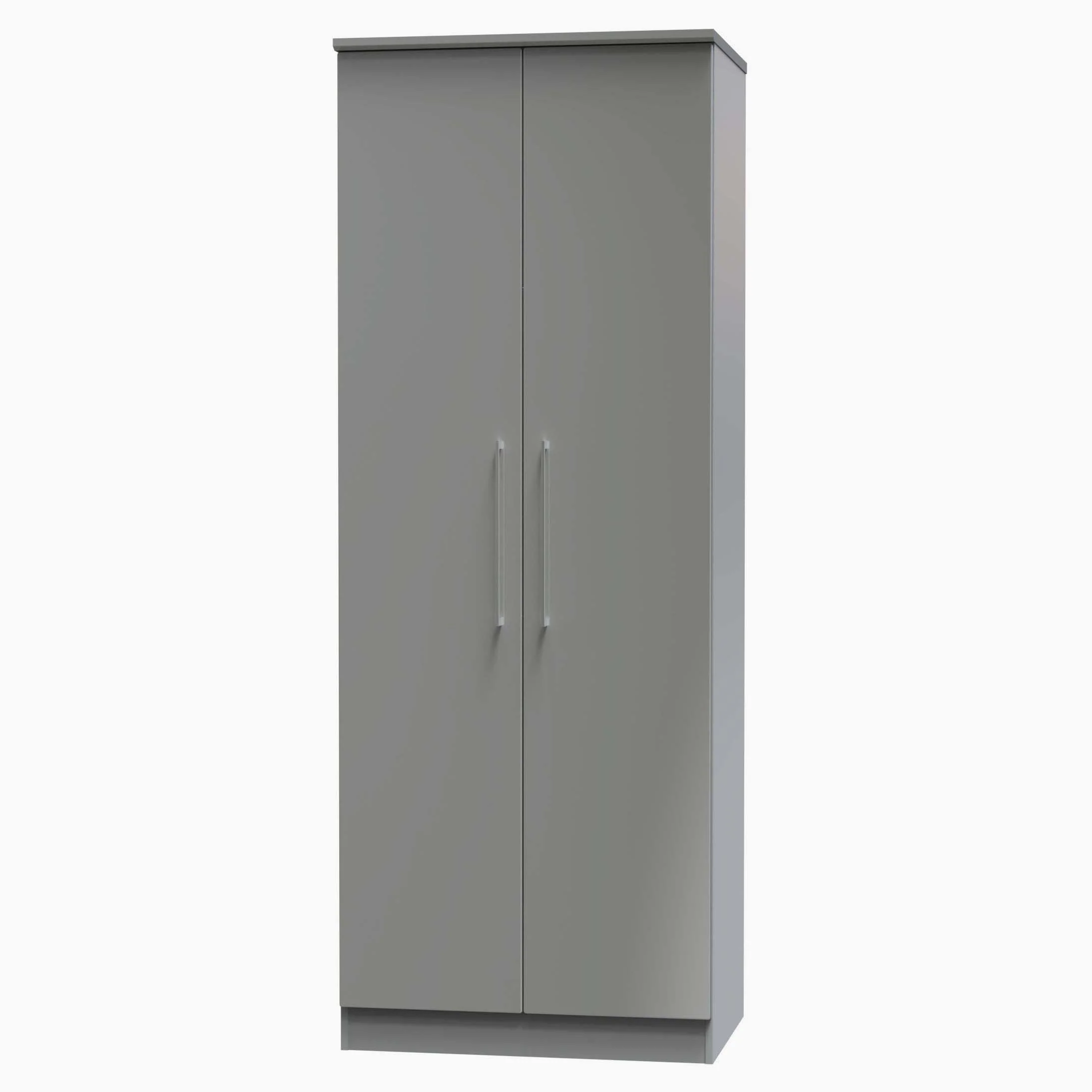 Portland Tall Plain Double Wardrobe - Tall Plain Double Wardrobe - Image 14
