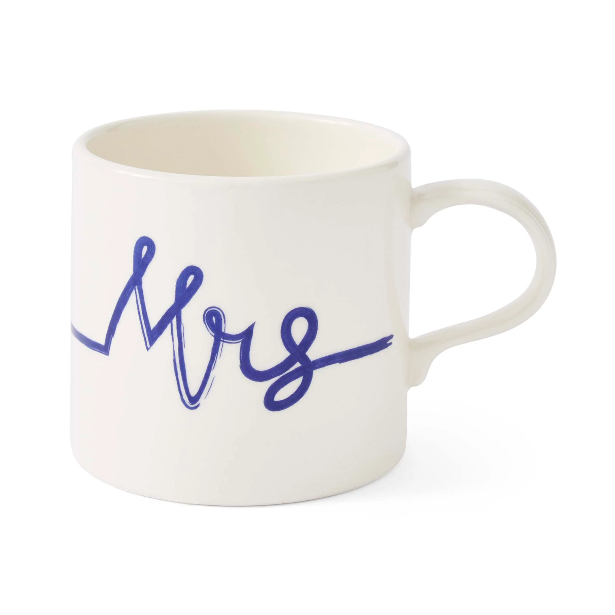 Portmeirion Mugmerion Blue & White Mrs Mug - Mugmerion Blue & White Mrs Mug - Image 2