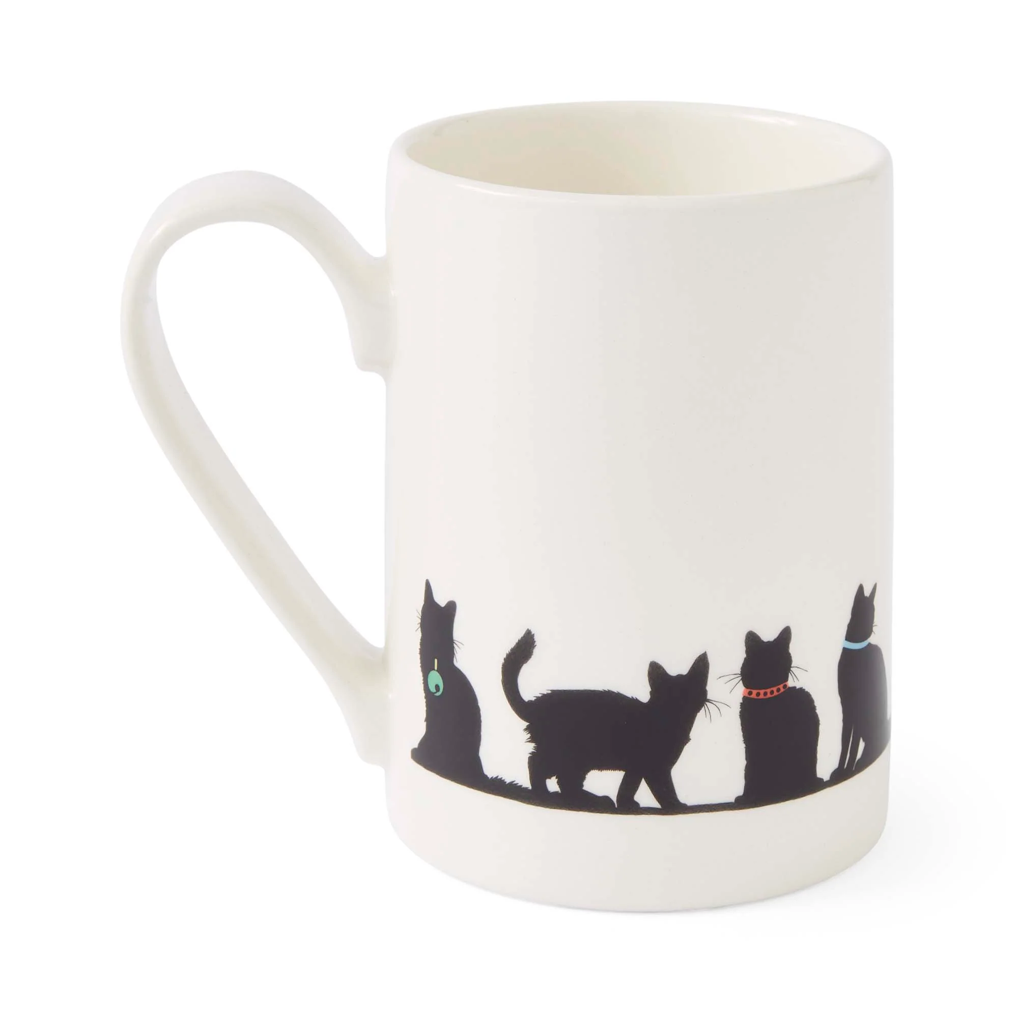 Portmeirion Mugmerion Silhouette Cat Friends Mug - MugMerion Silhouette Cat Friends