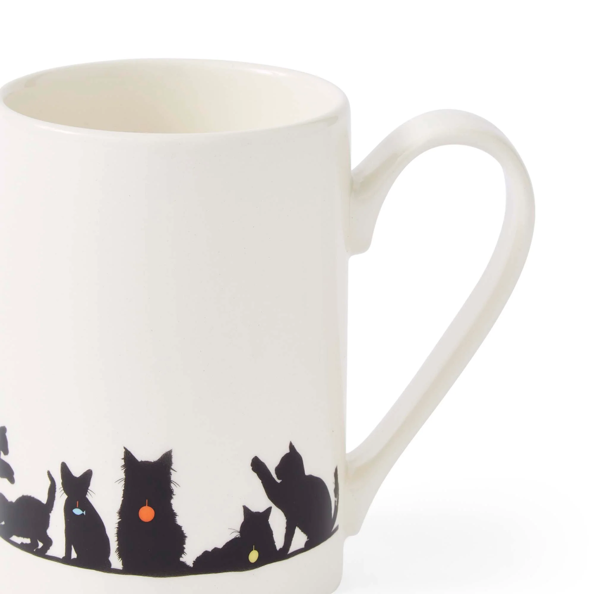 Portmeirion Mugmerion Silhouette Cat Friends Mug - MugMerion Silhouette Cat Friends - Image 2