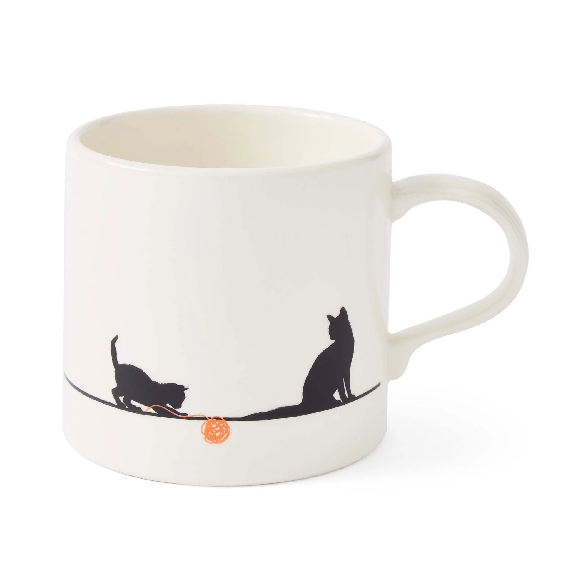 Portmeirion Mugmerion Silhouette Cat Mug - Mugmerion Silhouette Cat Mug