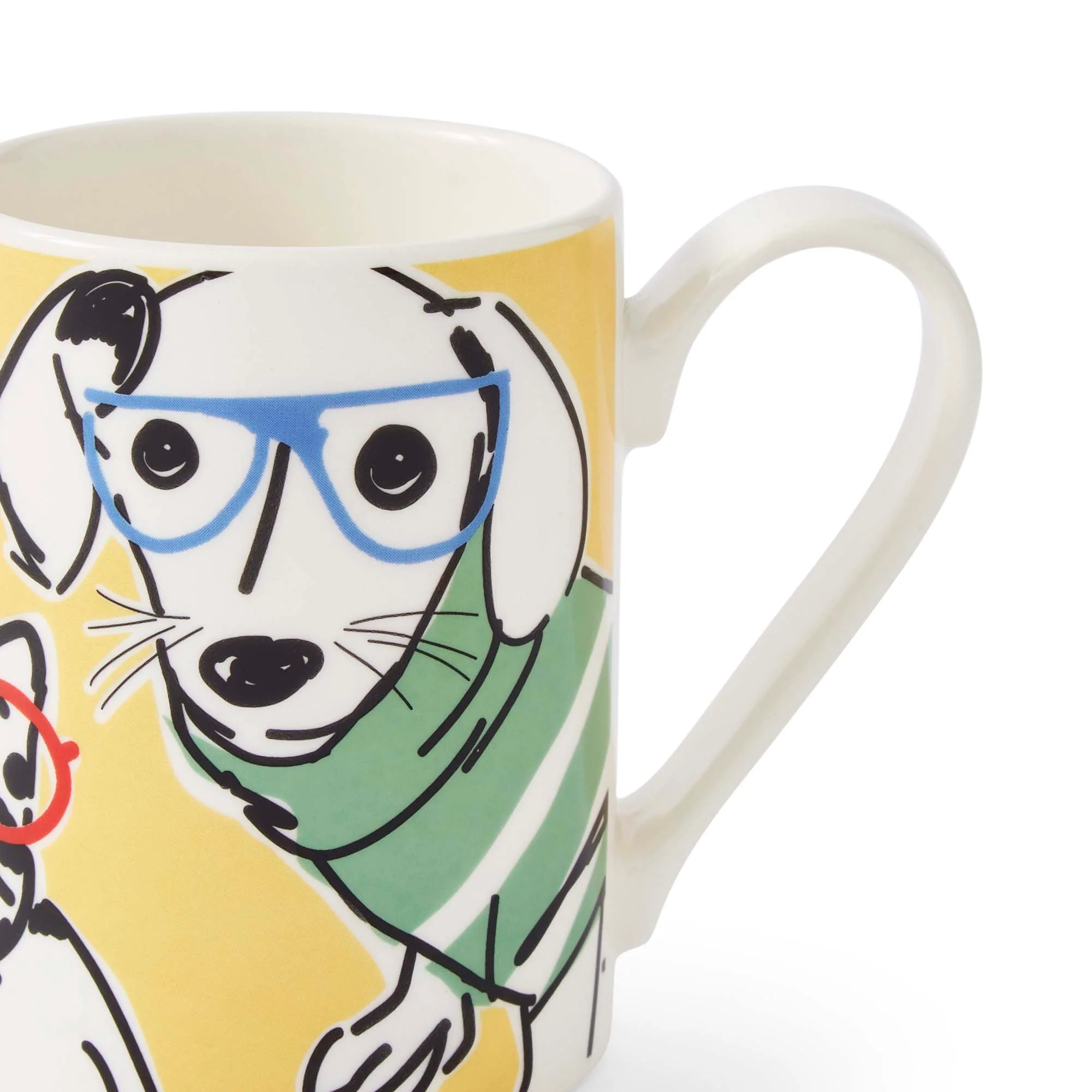 Portmeirion Mugmerion Yellow Dogs Mug - Mugmerion Yellow Dogs Mug - Image 5