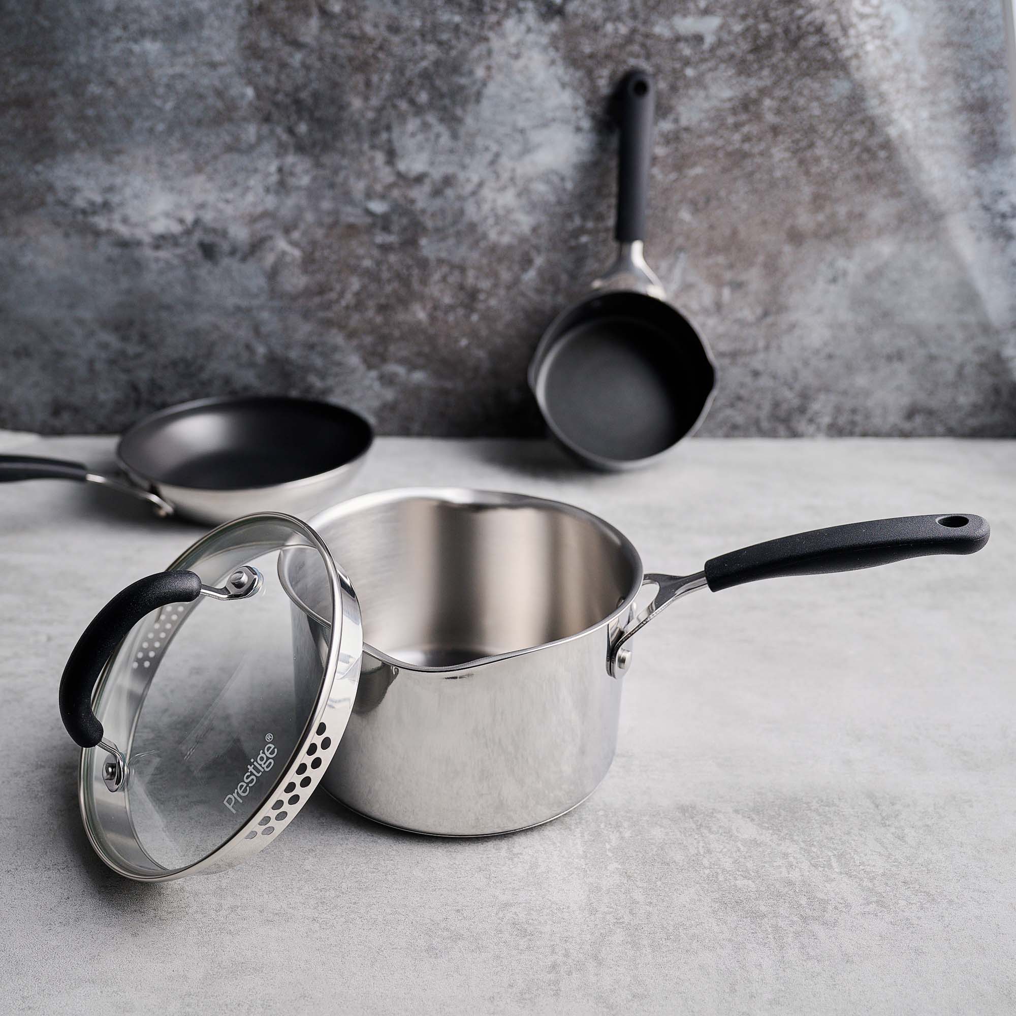 Prestige Made to Last Medium Saucepan - Prestige Made to Last Saucepan 18CM /1.9L
