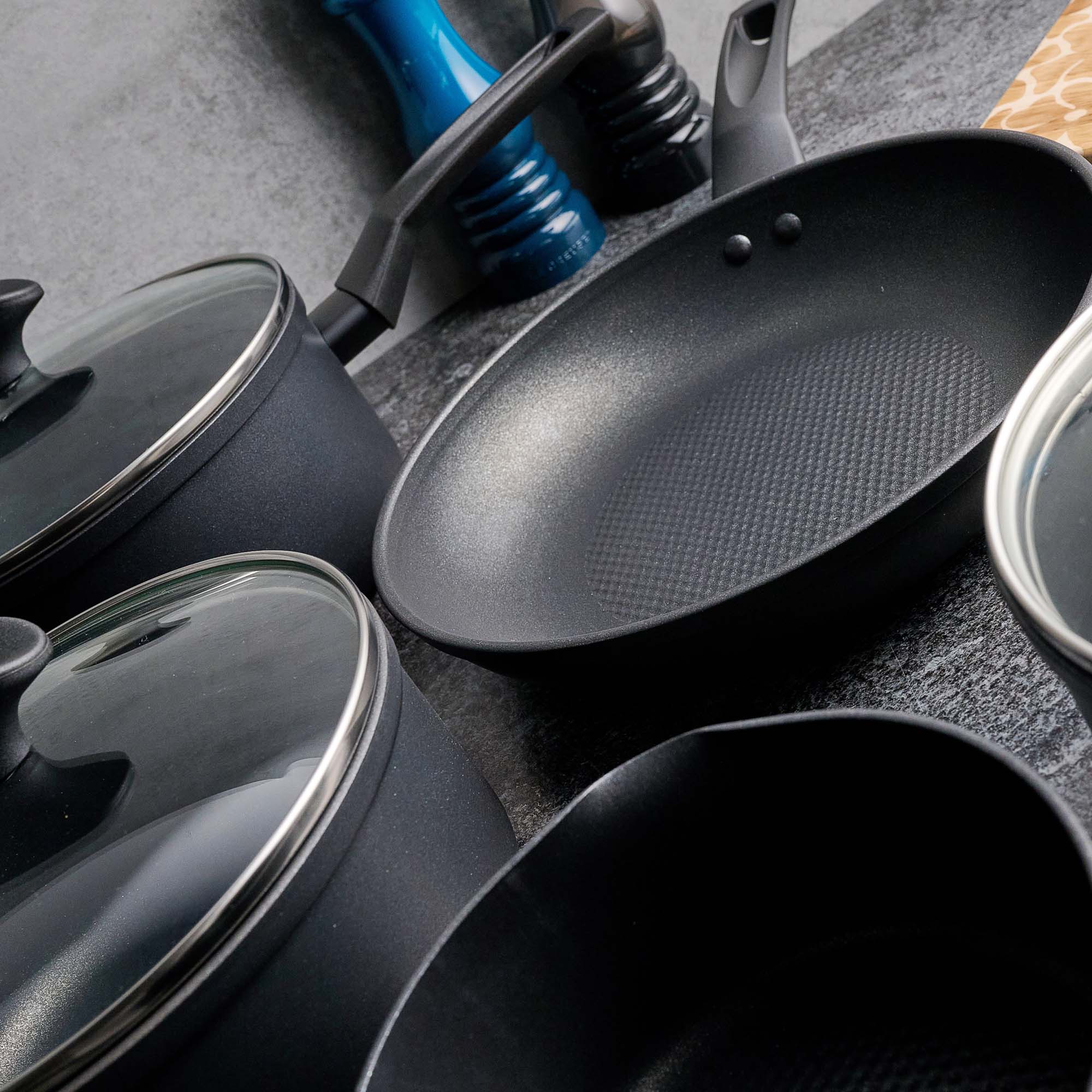 Prestige x9 Tougher Non Stick 5 Piece Pot Set - Prestige x 9 Tougher Potset S/5 - Image 3