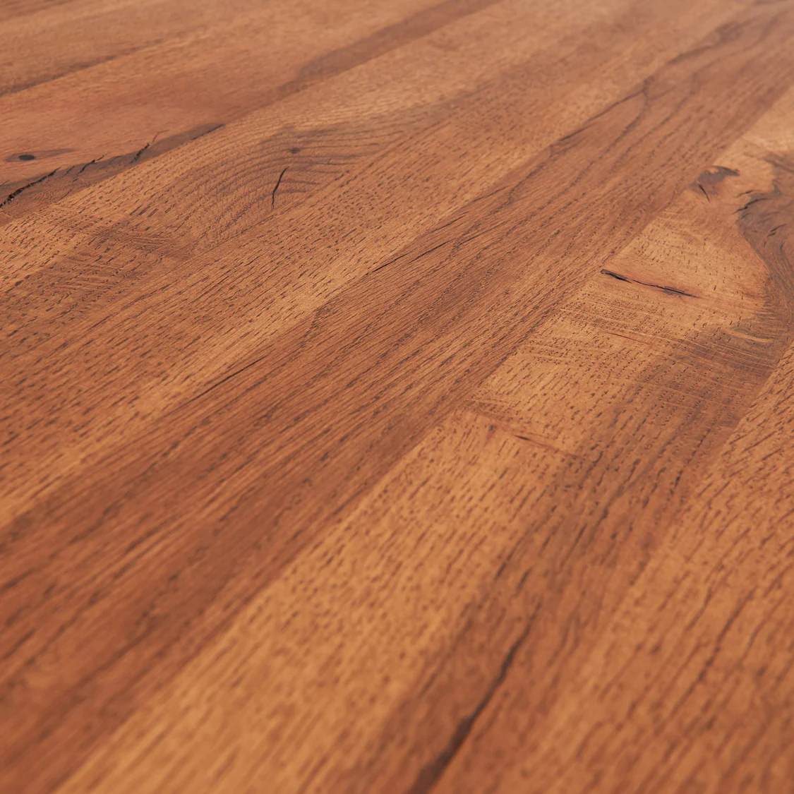 Raindale Dining Table - Dining Table 200cm Dark Oak / Star Metal Legs - 200cm - Image 3