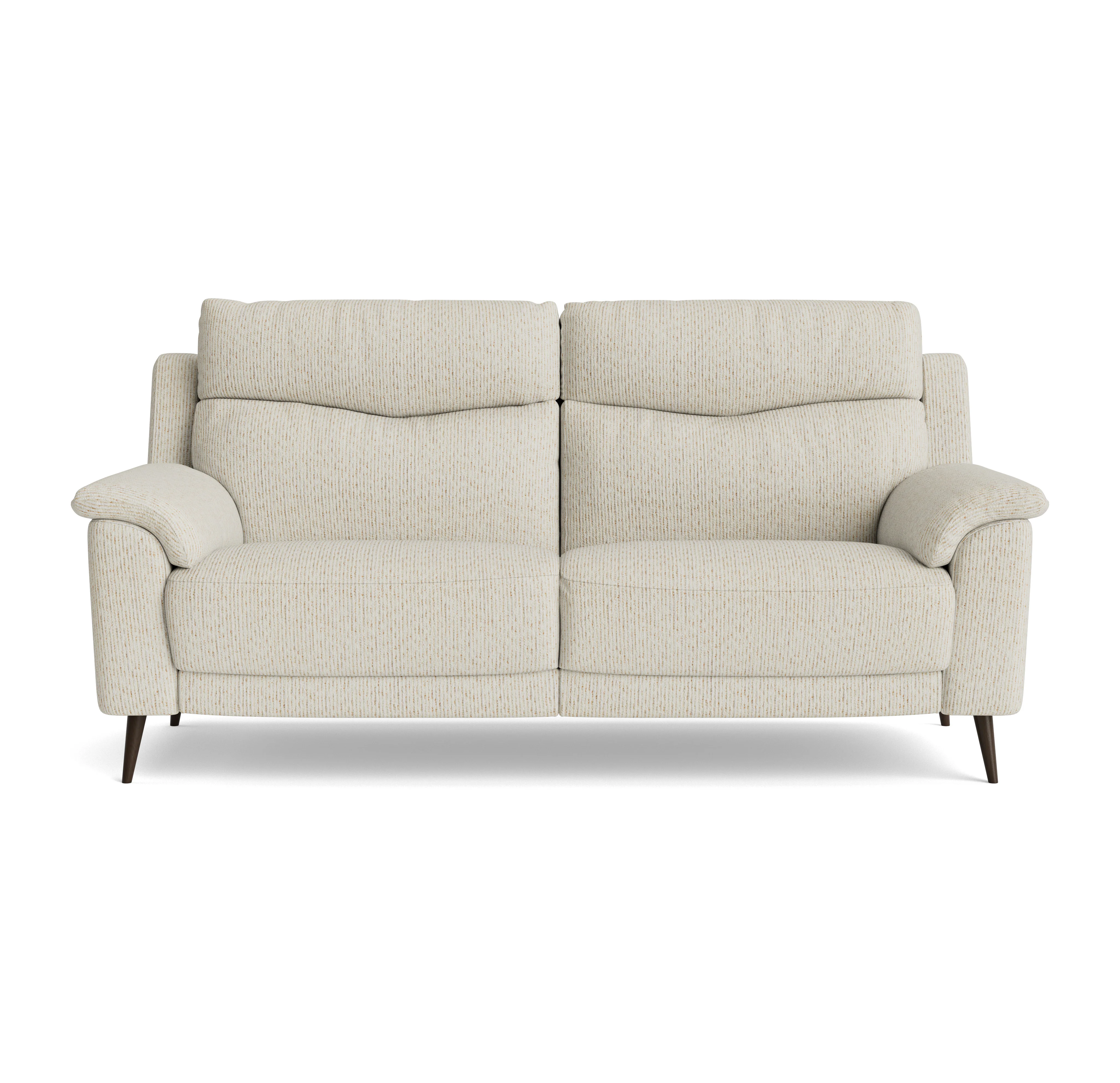 Revel Small 3 Seater Sofa - 2.5 Seater Sofa Compact Fabric
