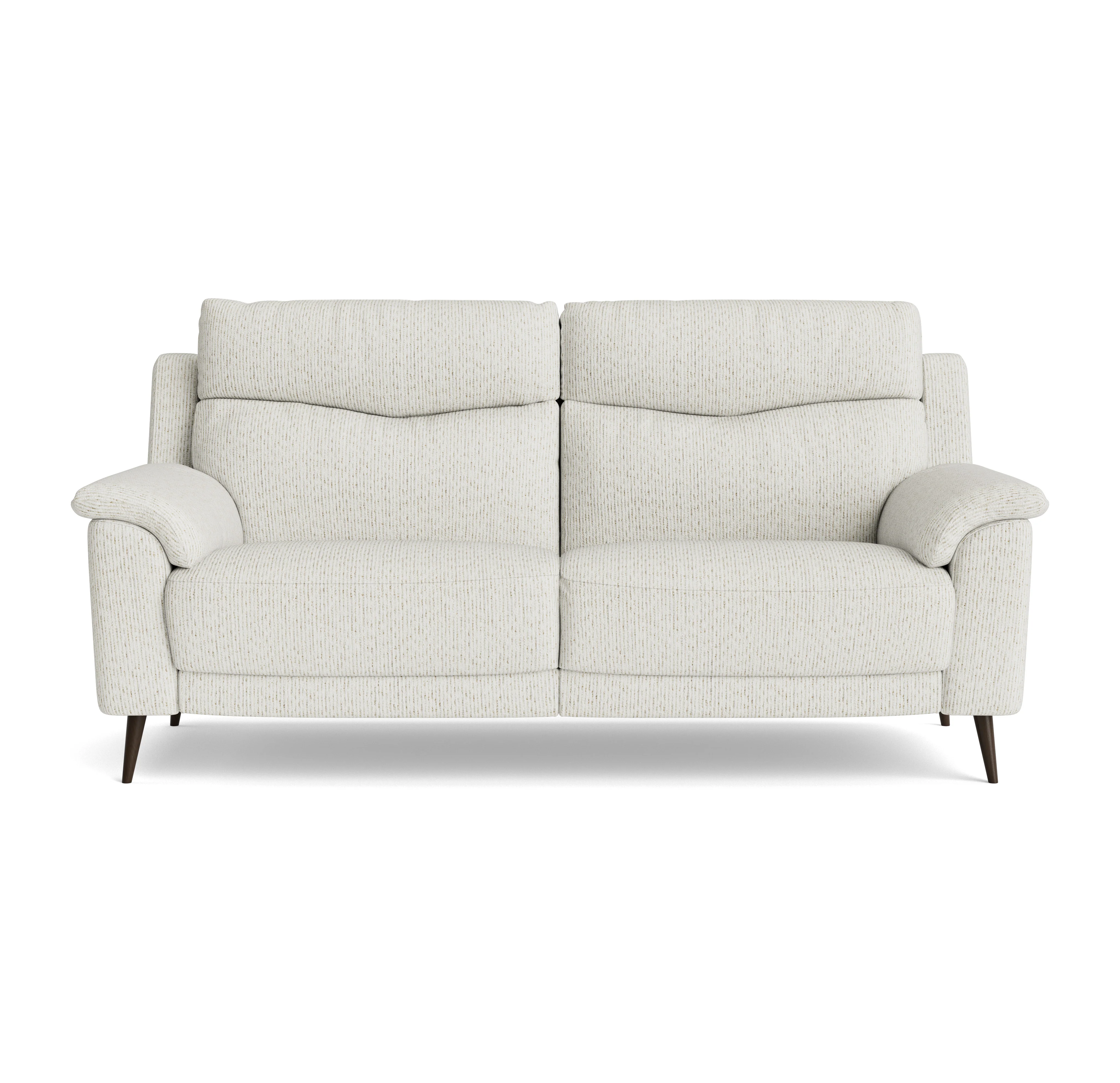 Revel Small 3 Seater Sofa - 2.5 Seater Sofa Compact Fabric - Image 3