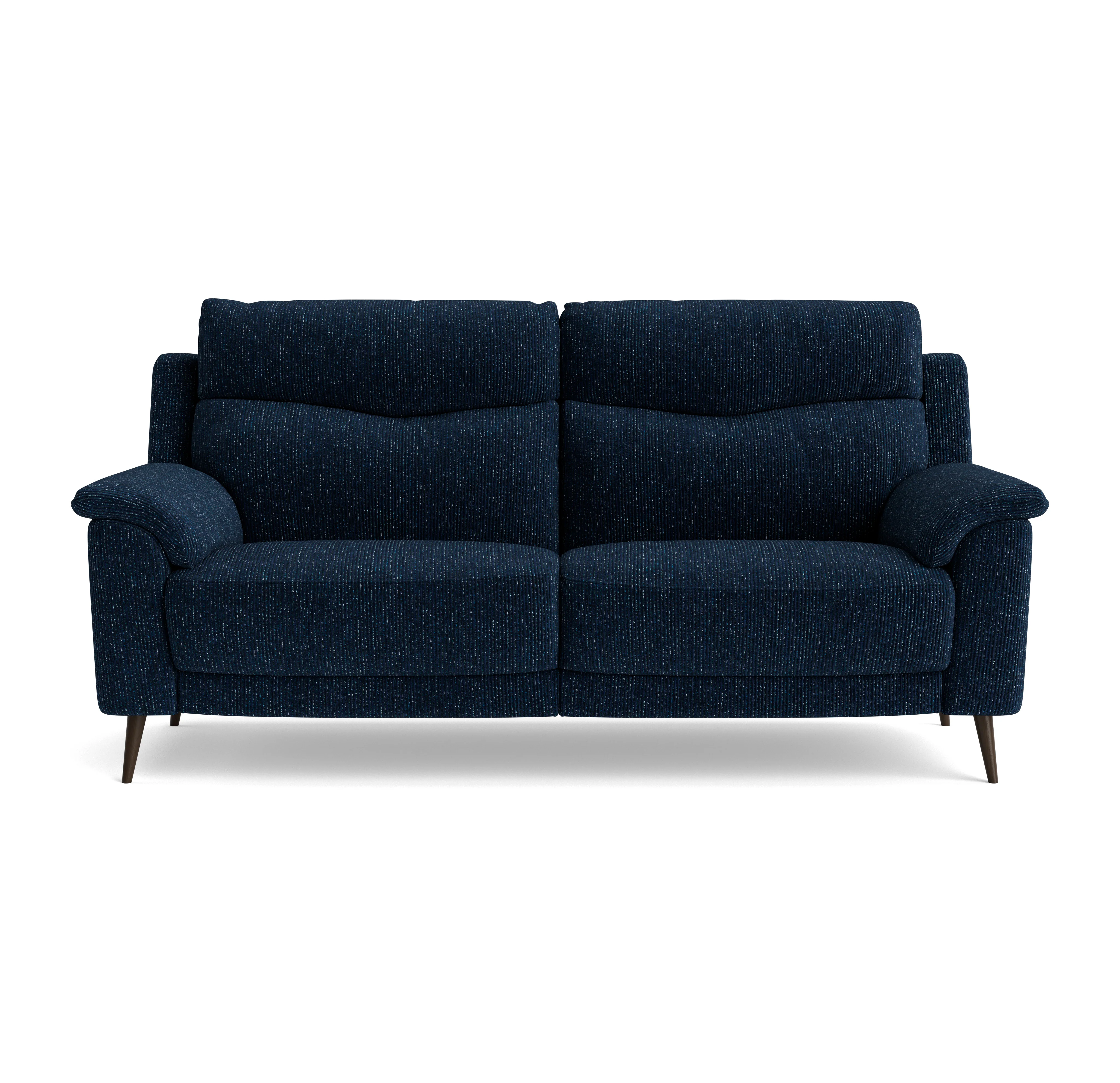 Revel Small 3 Seater Sofa - 2.5 Seater Sofa Compact Fabric - Image 5