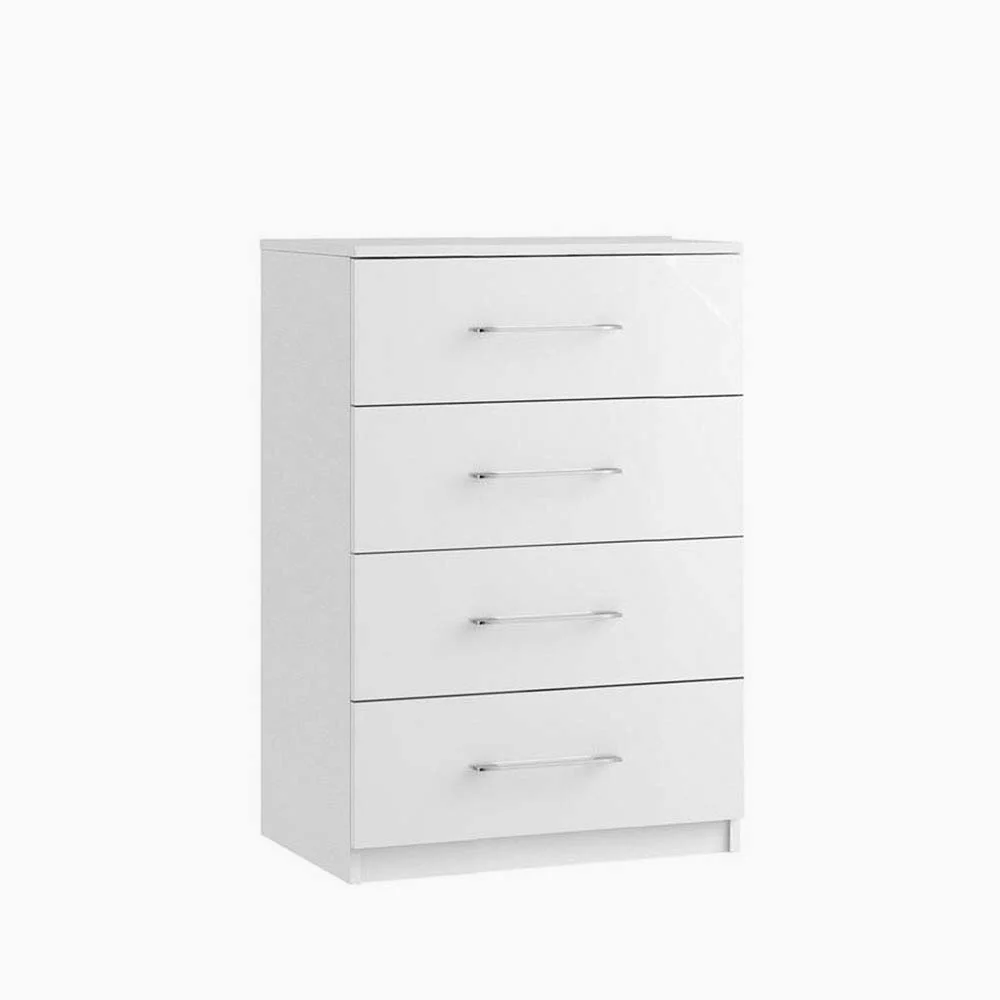 Roma Midi 4 Drawer Cabinet - 4 Drawer Midi Chest