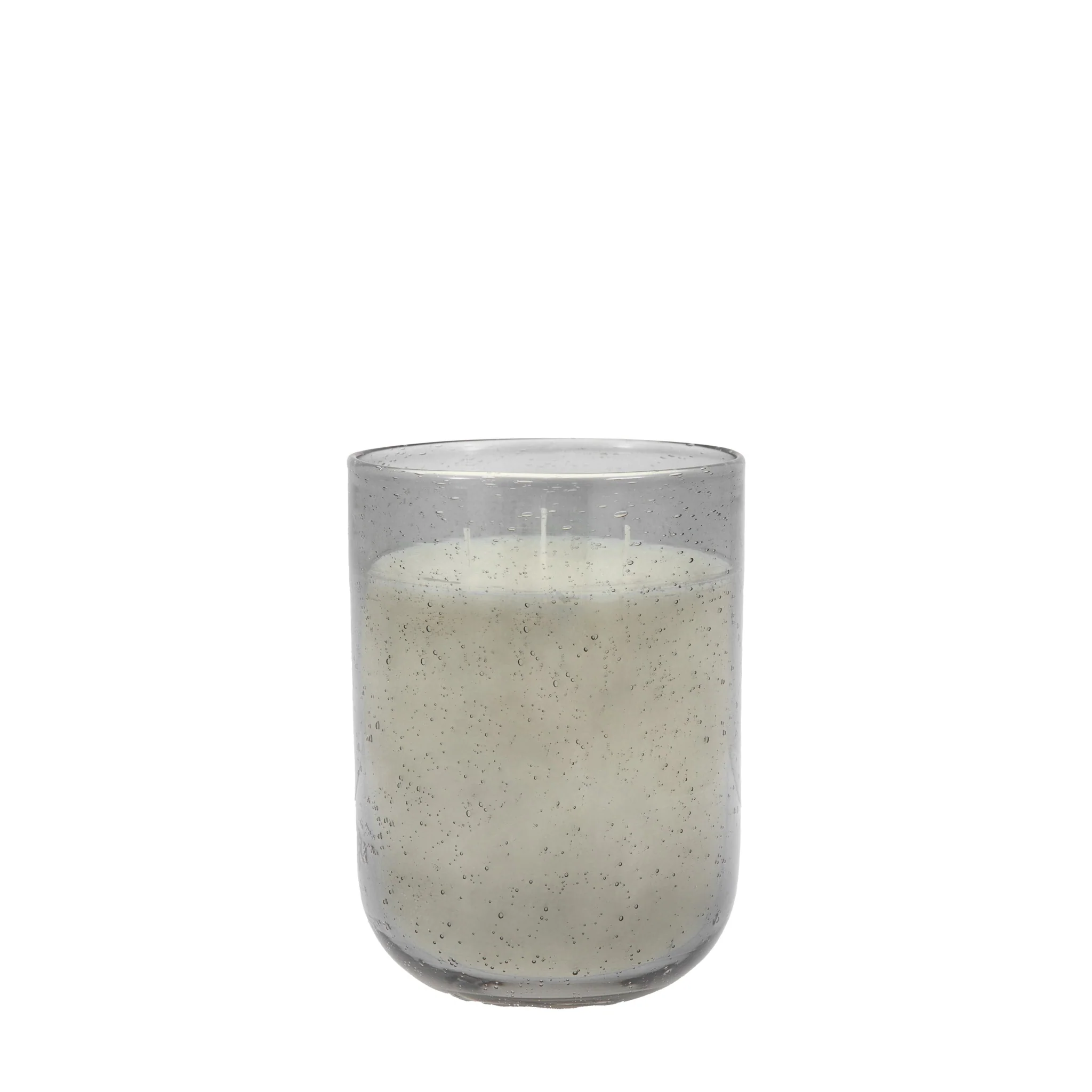 Rose Oud Glass Candle Large  - Smoke Rose Oud Glass Candle Large - Image 2