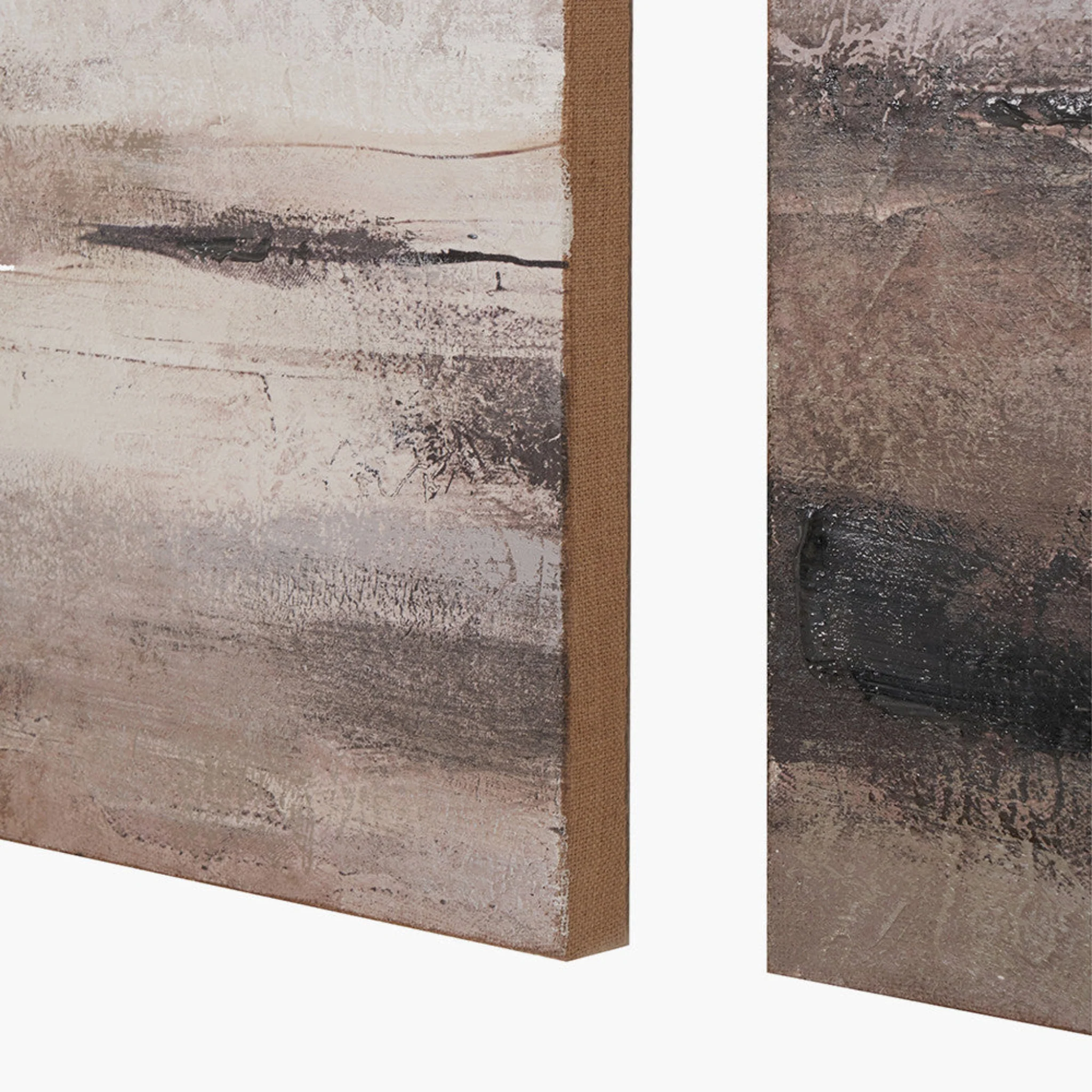 Set Of 3 Abstract Landscape Canvases - S/3 Abstract Landscape Canvases 60x120CM - Image 4